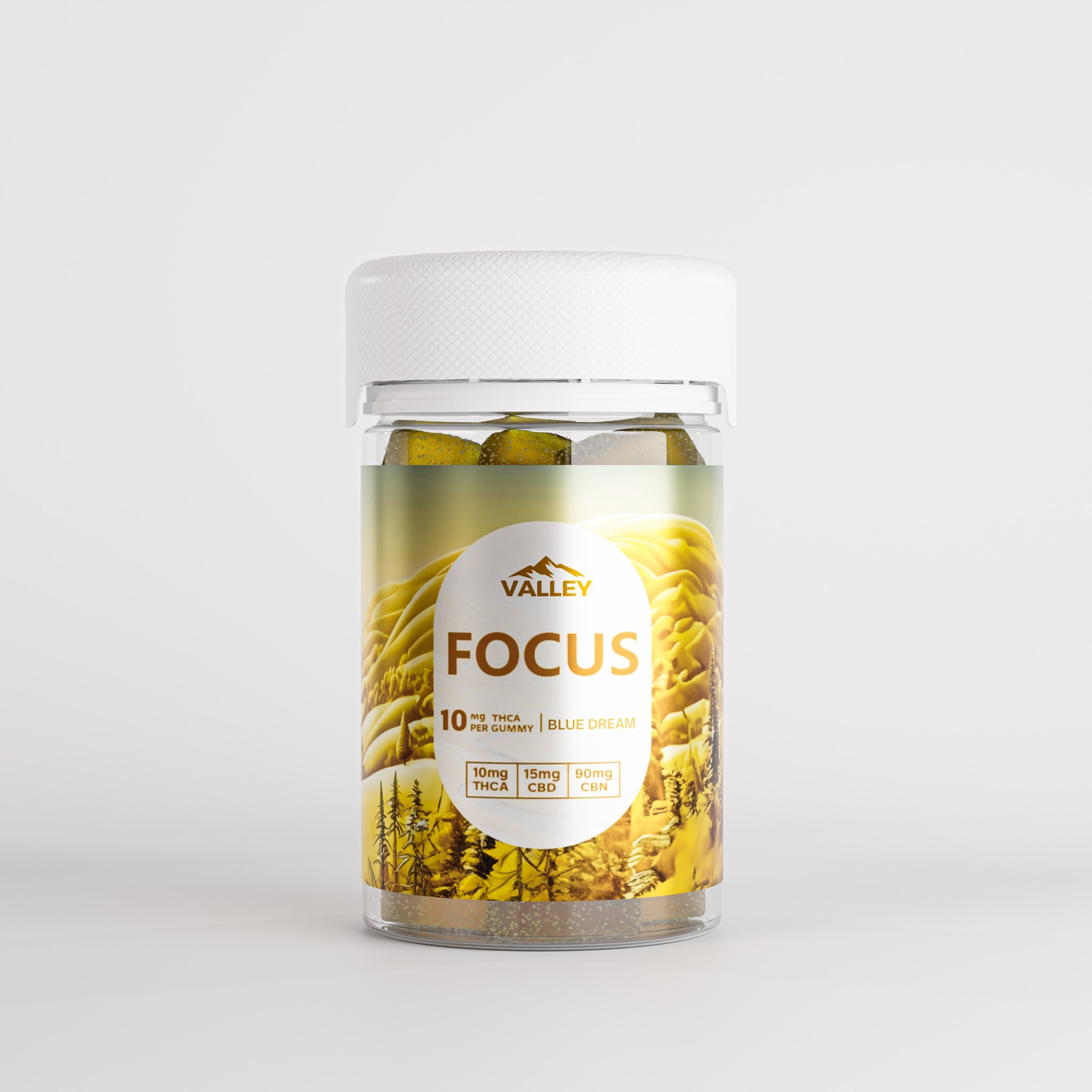 THCa FOCUS Gummies 20pcs Upgraded - Valley Hemp