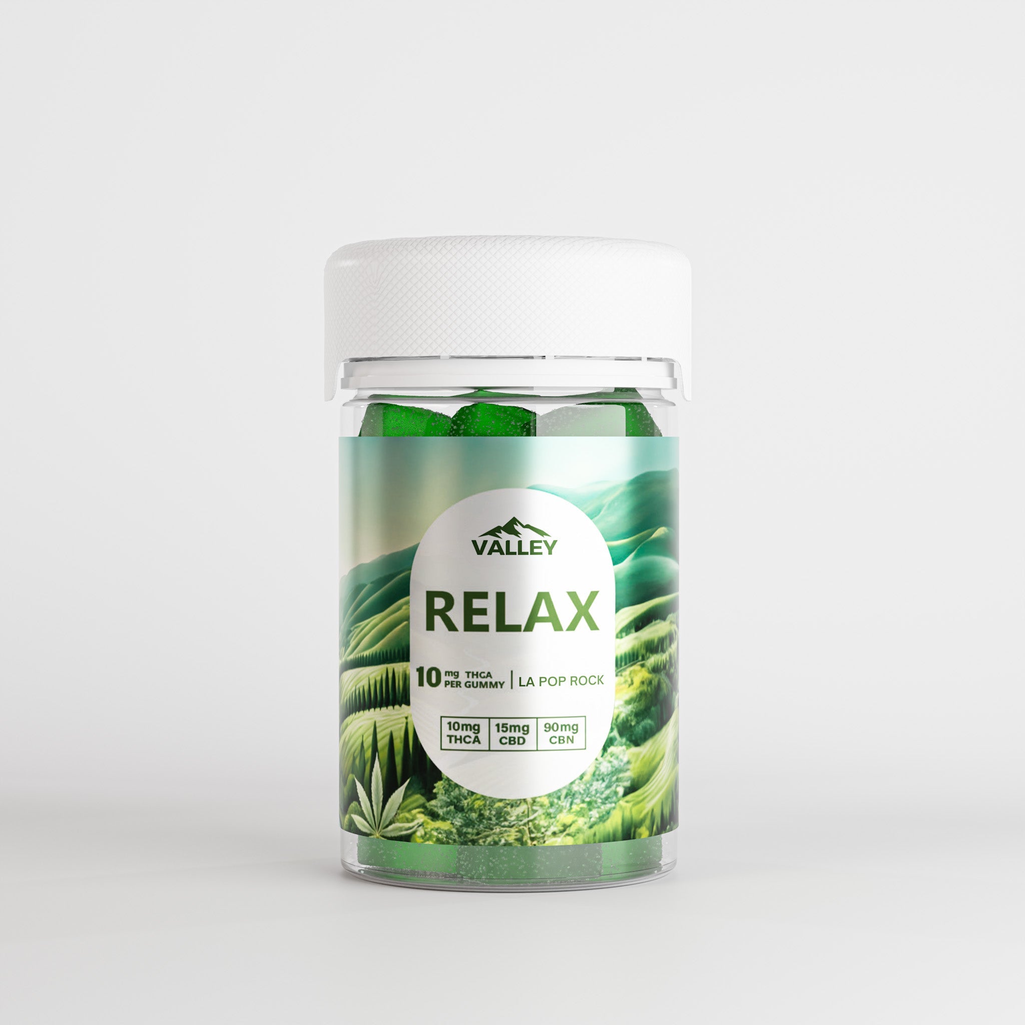 THCa RELAX Gummies 20pcs Upgraded - Valley Hemp