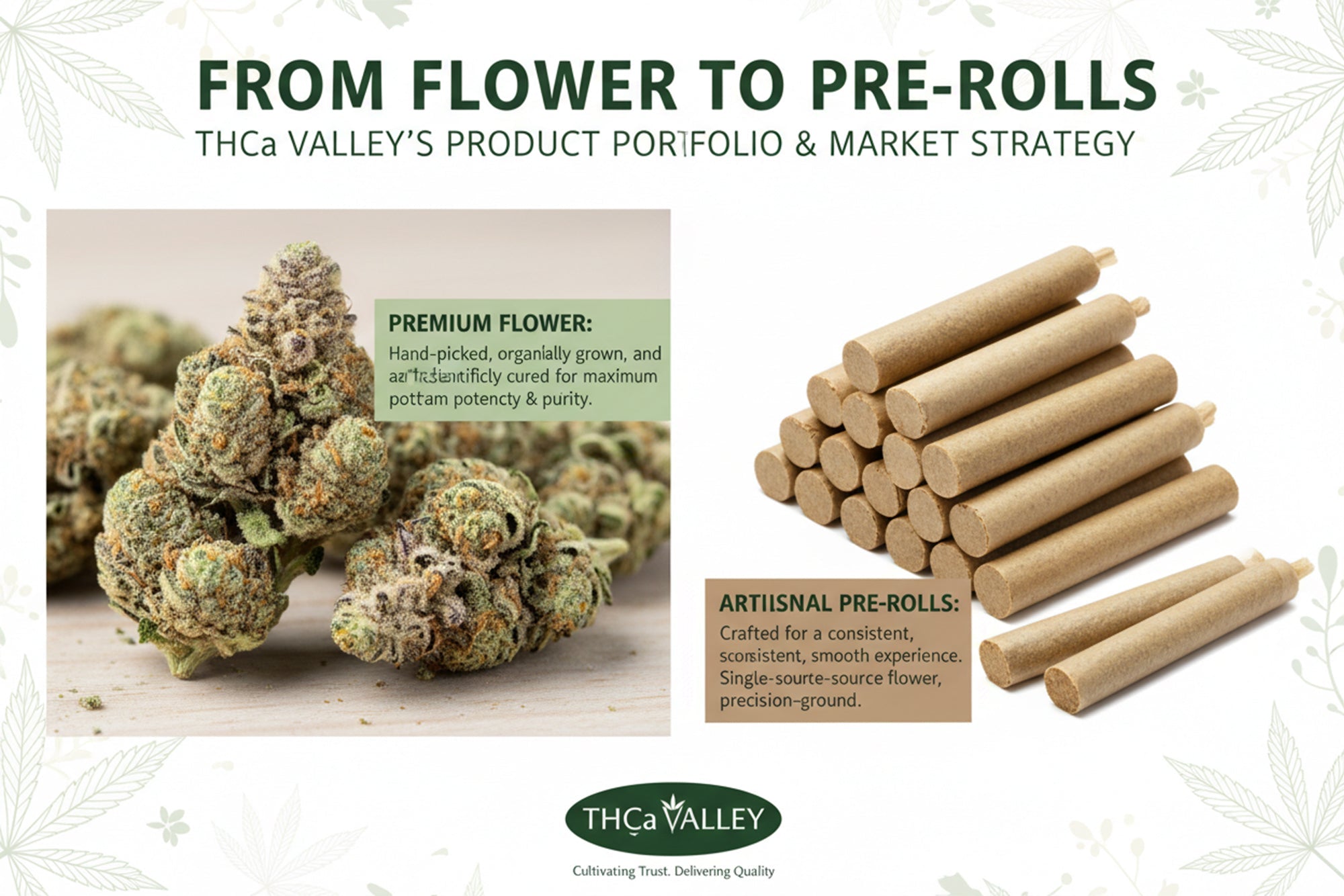 From Flower to Pre-Rolls: THCa Valley’s Product Portfolio & Market Strategy - Valley Hemp