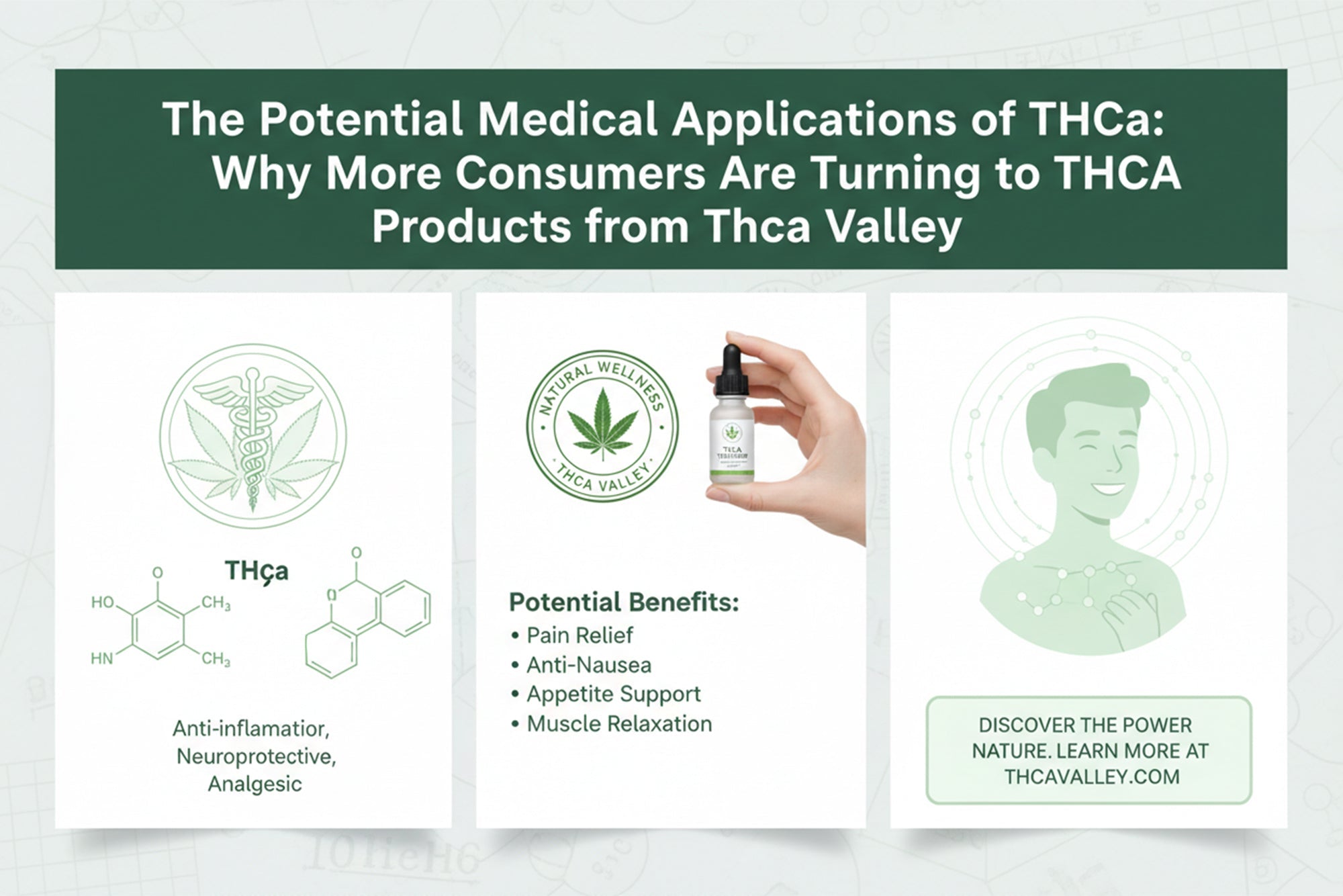 The Potential Medical Applications of THCa: Why More Consumers Are Turning to THCa Products from Thca Valley - Valley Hemp