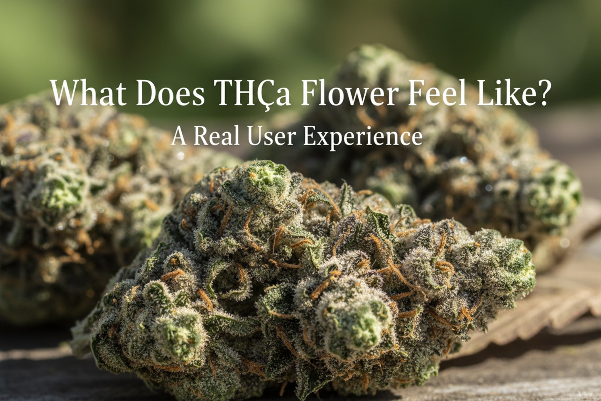 What Does THCa Flower Feel Like? A Real User Experience - Valley Hemp