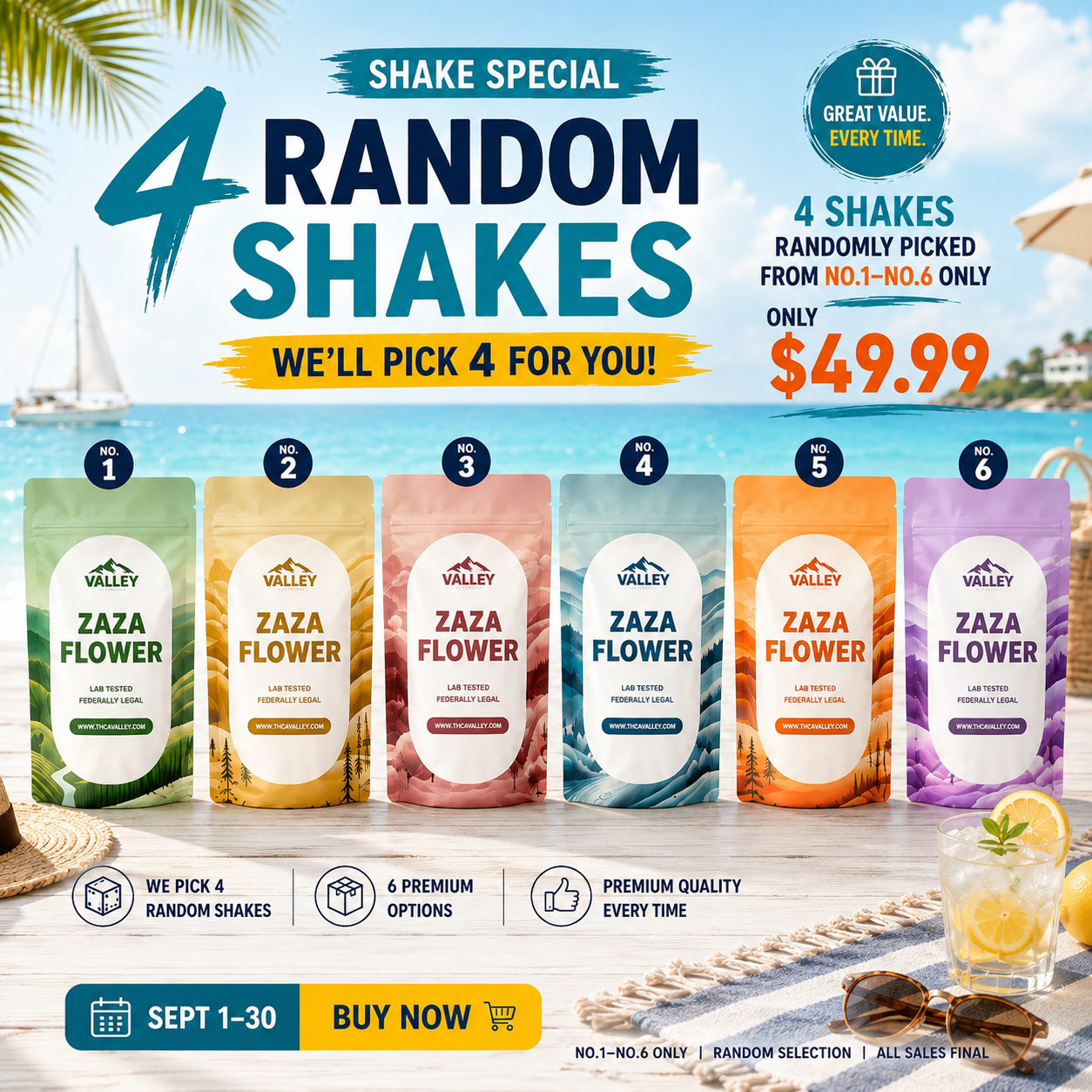28GX4 Shake Bundle - Valley Hemp