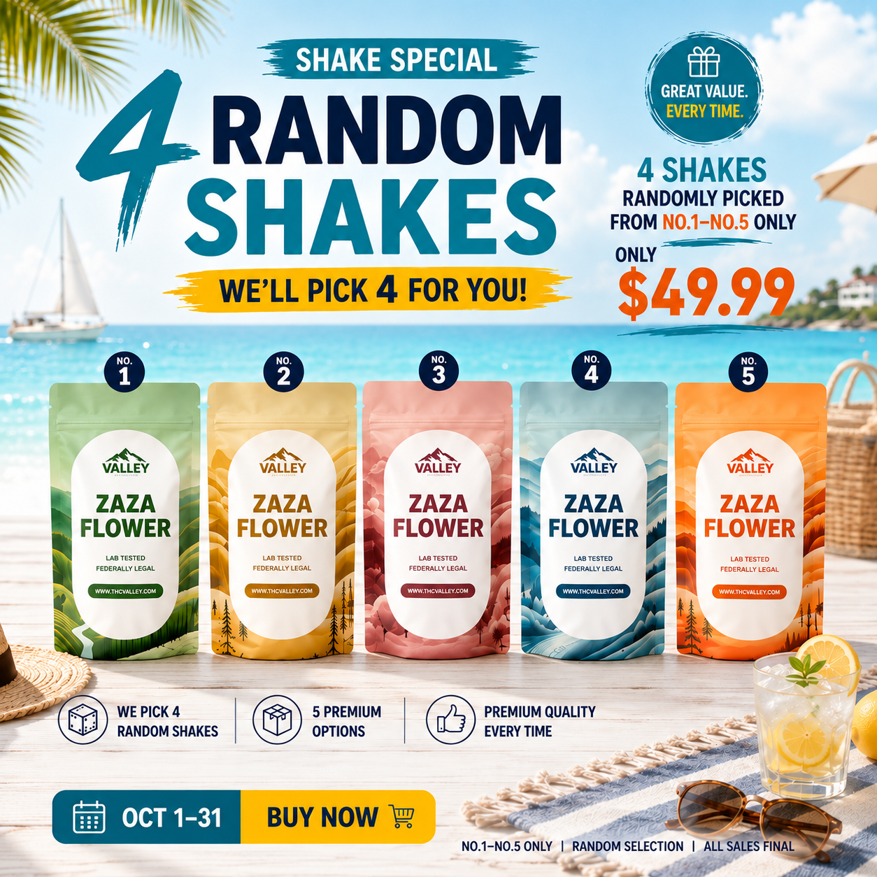 28GX4 Shake Bundle - Valley Hemp