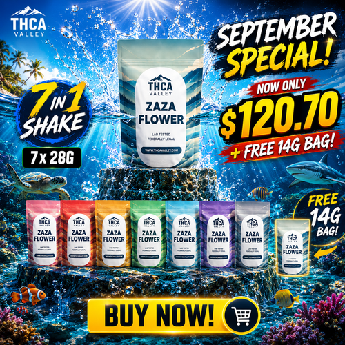 7-Strain Shake Surprise Pack (Save25%) - Valley Hemp