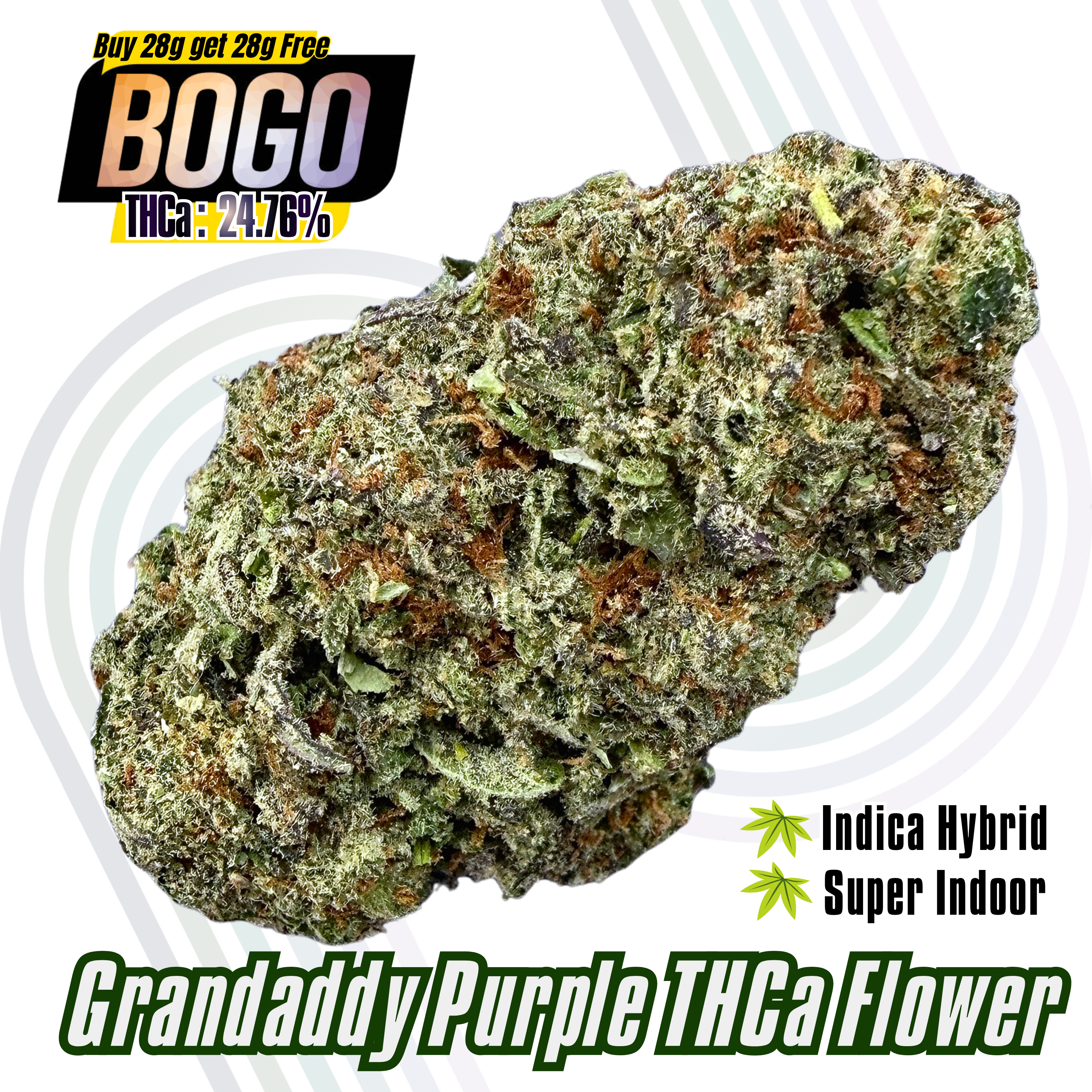 BOGO Buy 28G get 28G 🪄 Grandaddy Purple