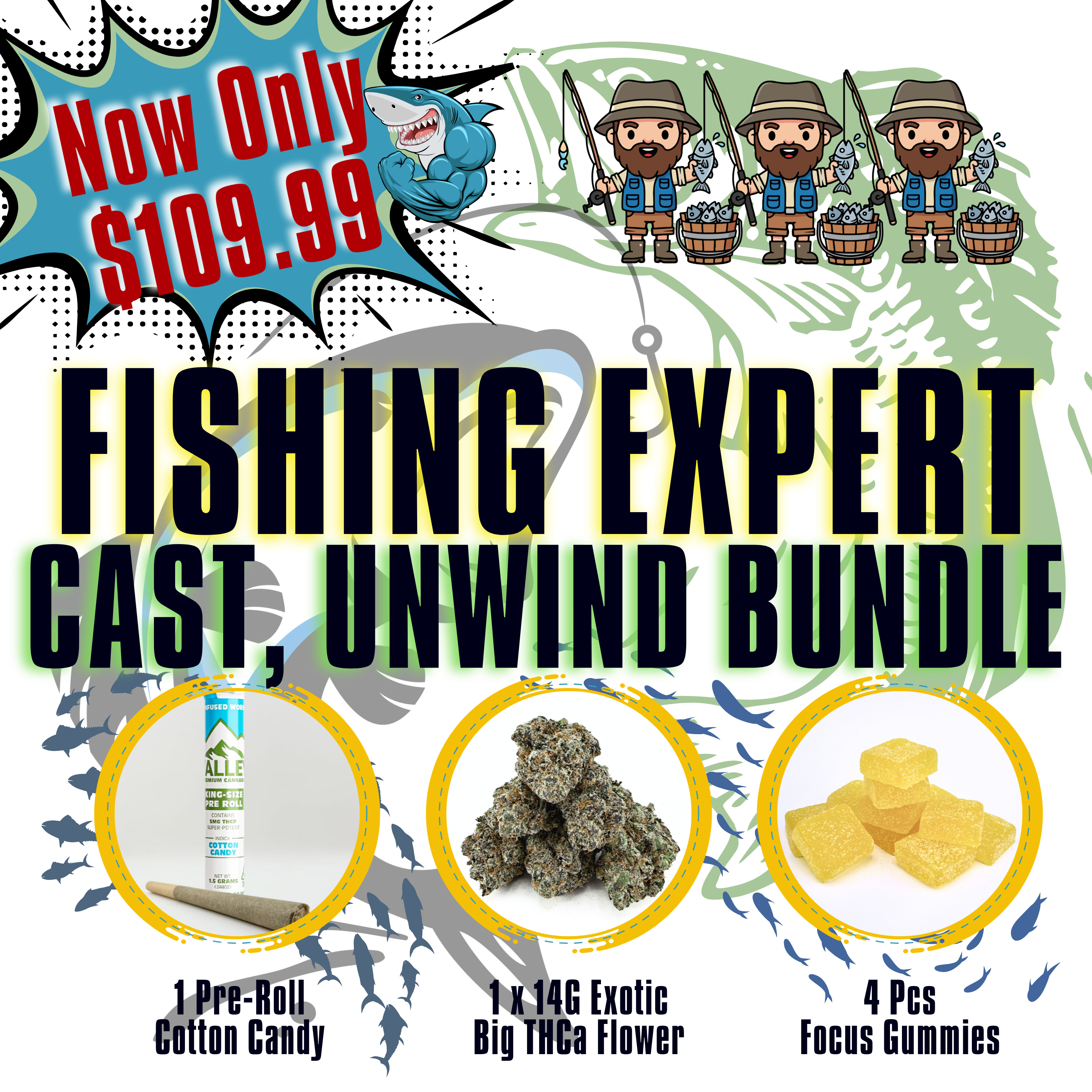 Fishing Expert Bundle - Valley Hemp