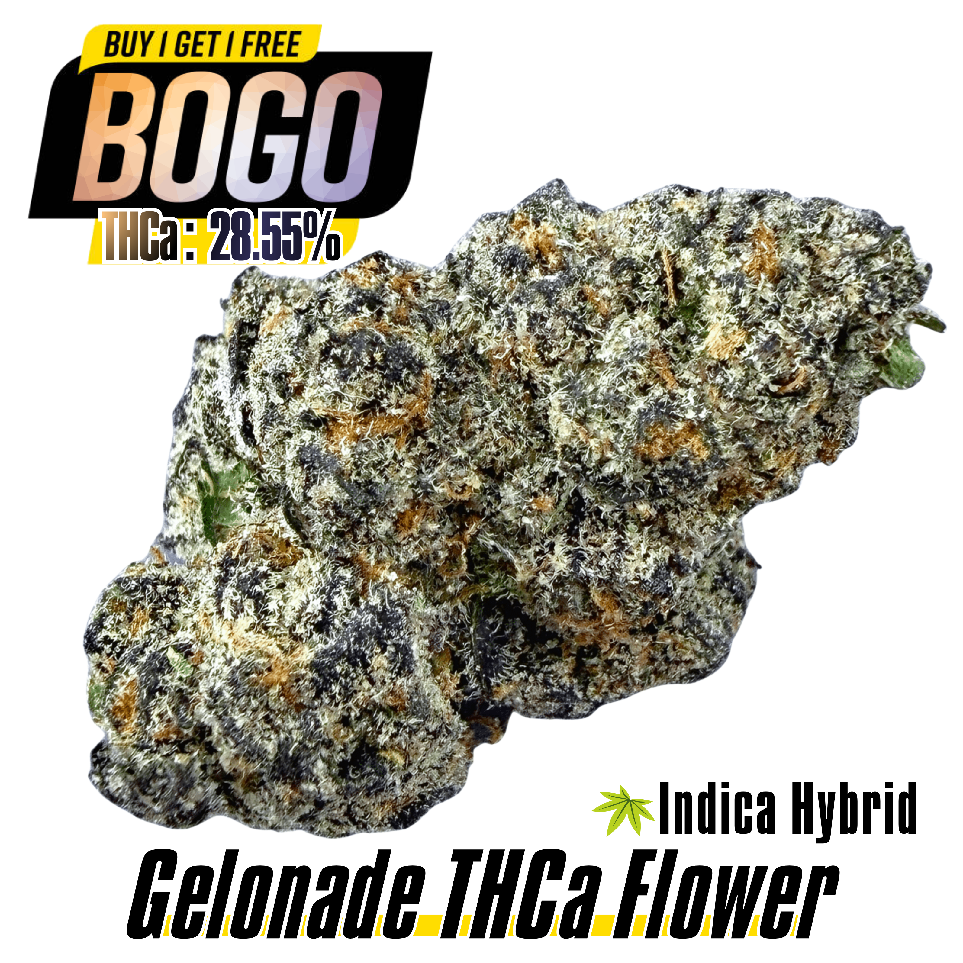 (BOGO HP Bulk) Gelonade- Indica Hybrid