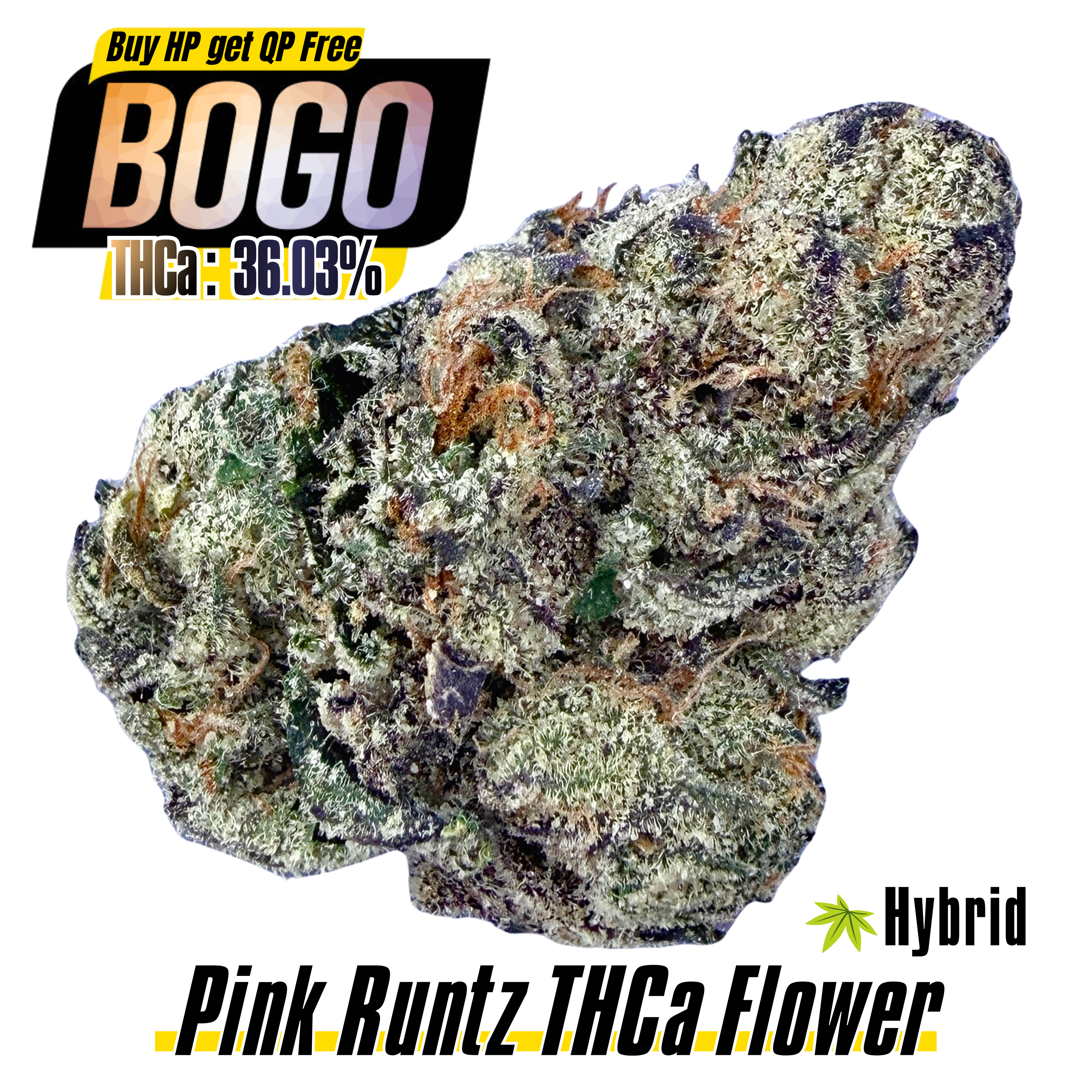 BOGO Bulk: Buy HP get QP 🍃Pink Runtz