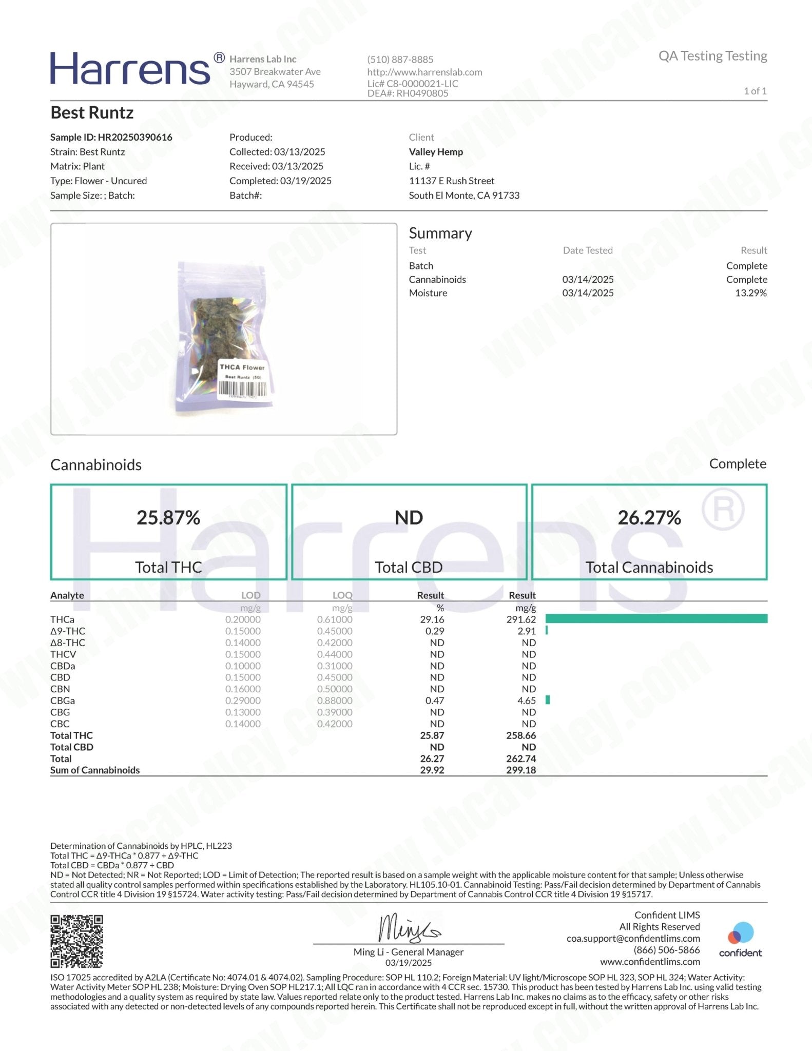 Best Runtz THCa Smalls (Wholesale) - Valley Hemp