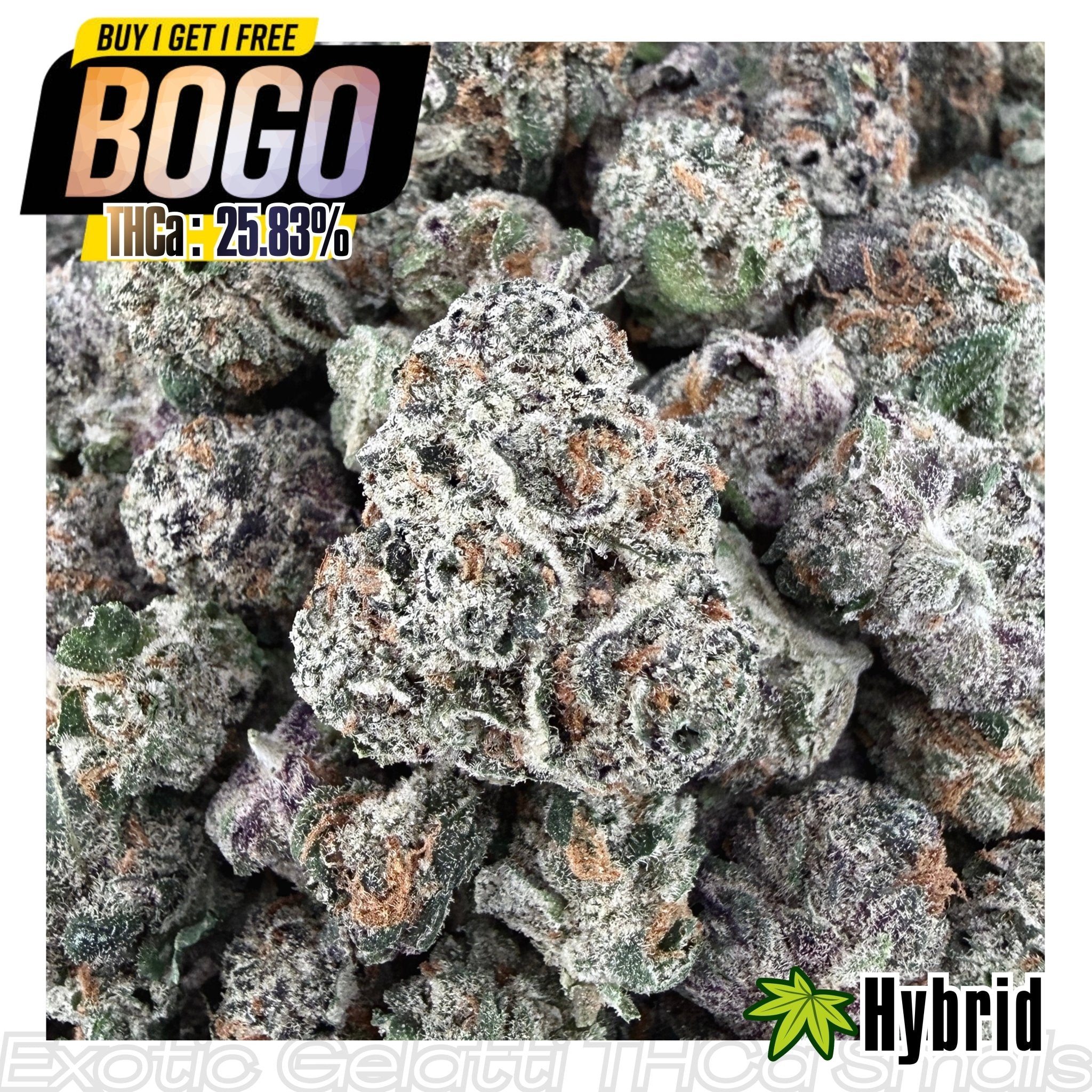 (BOGO 14G) Exotic Gelatti THCa Smalls - Valley Hemp