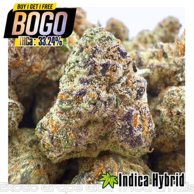 (BOGO 14G) Exotic Grape God THCa Smalls - Valley Hemp