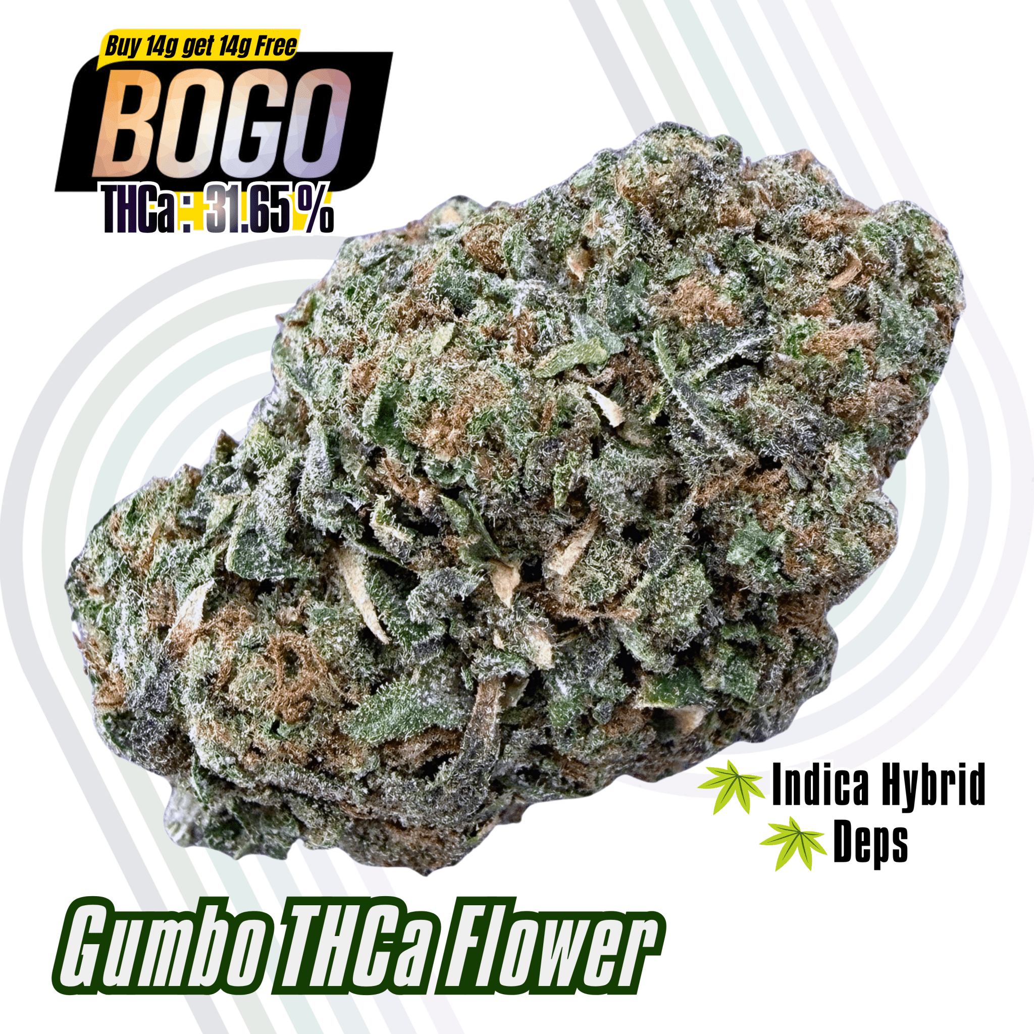 (BOGO 14G) Gumbo - Valley Hemp