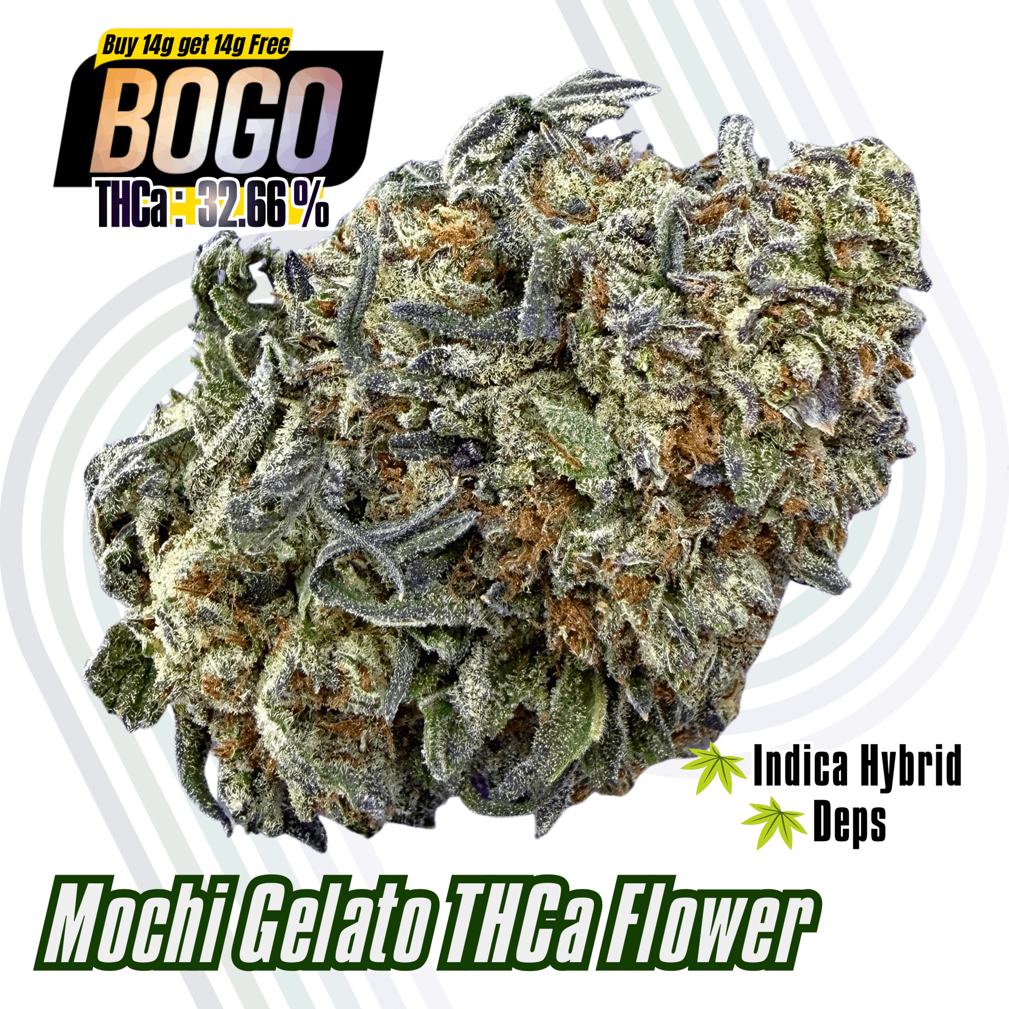 (BOGO 14G) Mochi Gelato - Valley Hemp