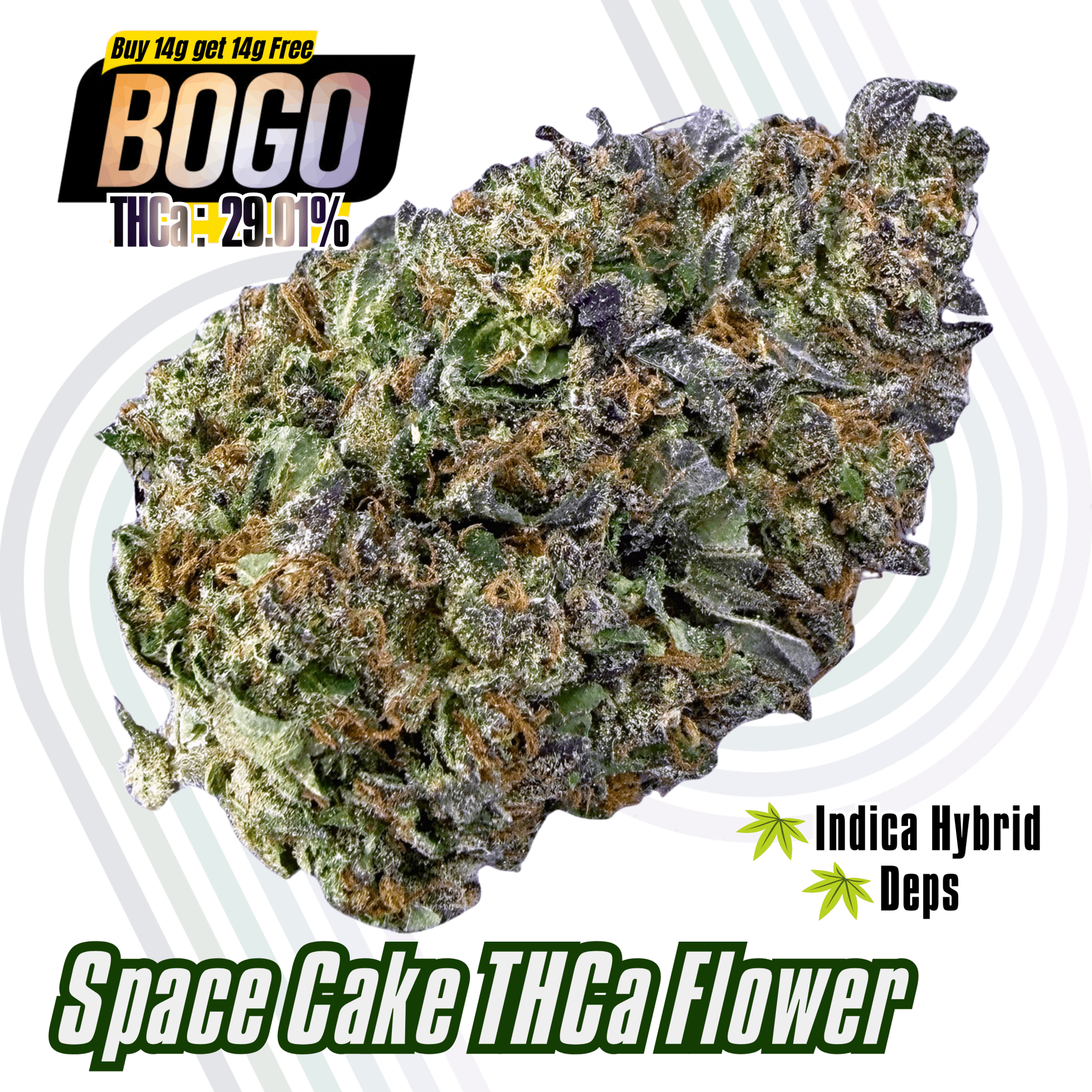 (BOGO 14G) Space Cake - Valley Hemp