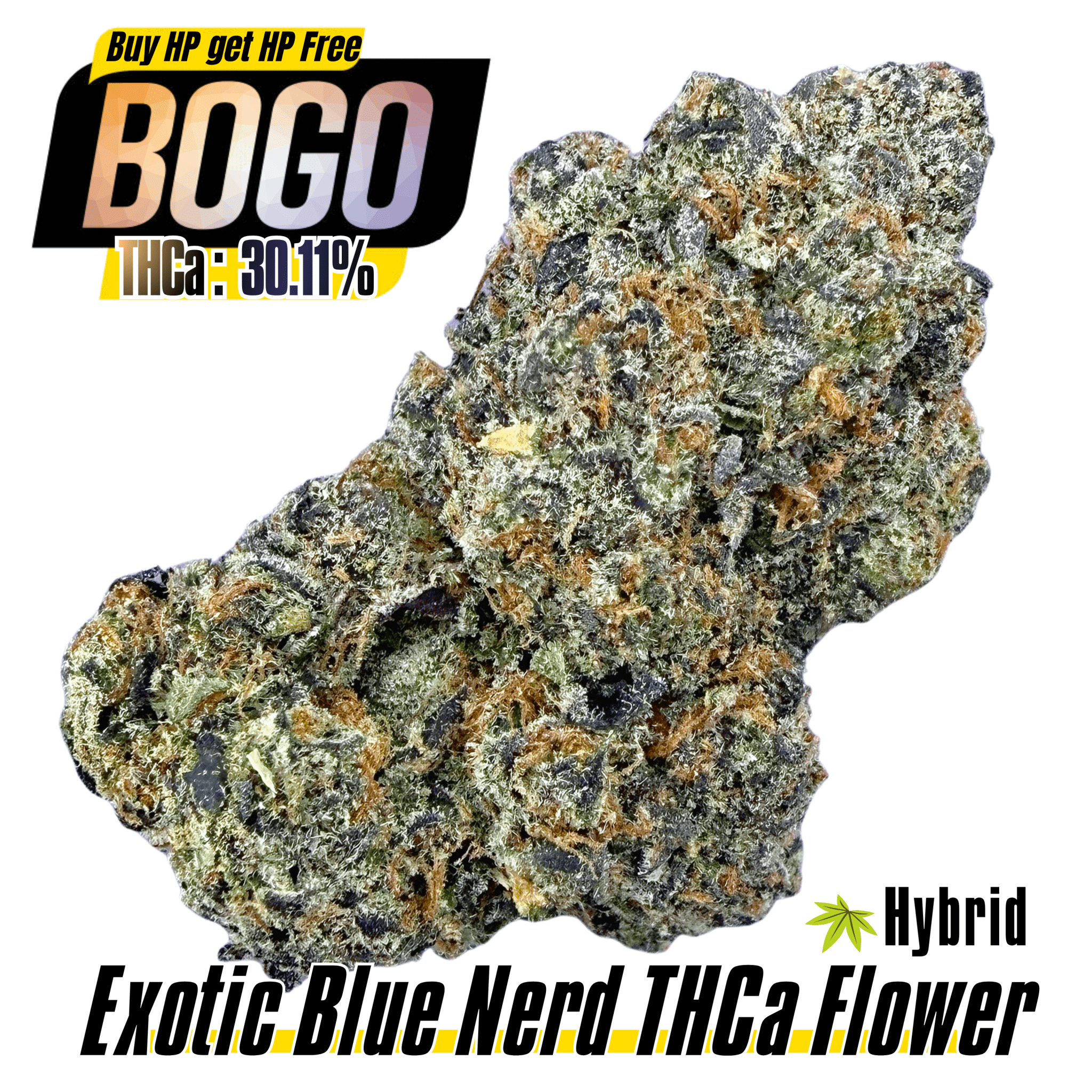 BOGO Bulk: Buy HP get HP🌿Exotic Blue Nerd - Valley Hemp