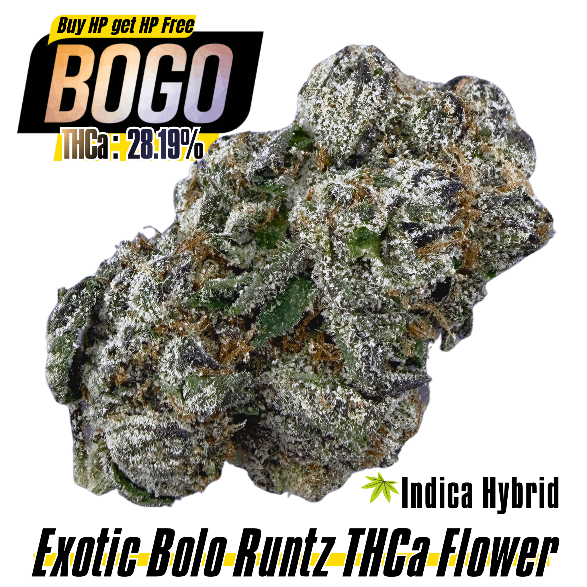 BOGO Bulk: Buy HP get HP🌿Exotic Bolo Runtz - Valley Hemp
