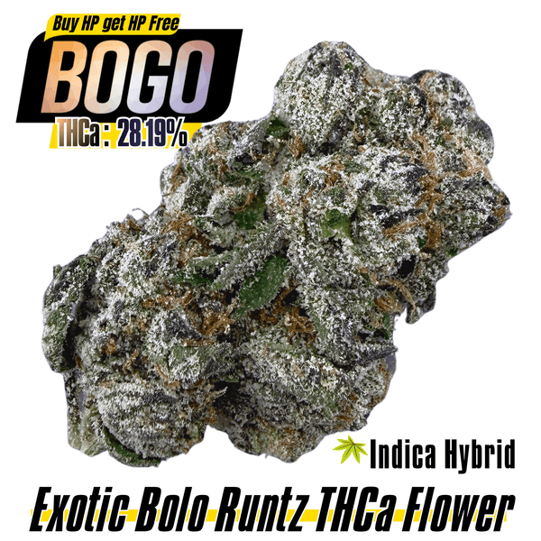 BOGO Bulk: Buy HP get HP🌿Exotic Bolo Runtz - Valley Hemp