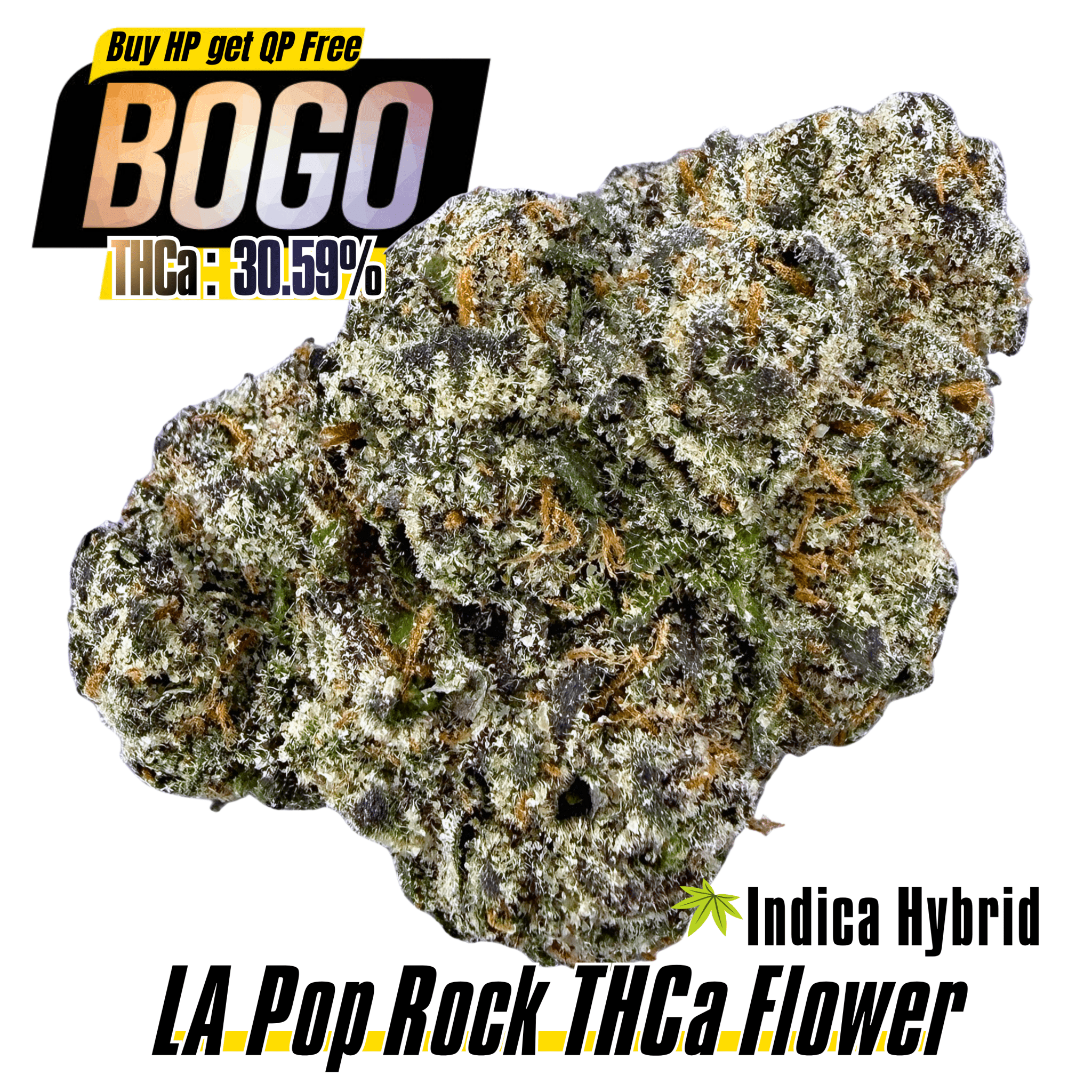 BOGO Bulk: Buy HP get QP 🍃LA Pop Rock - Valley Hemp