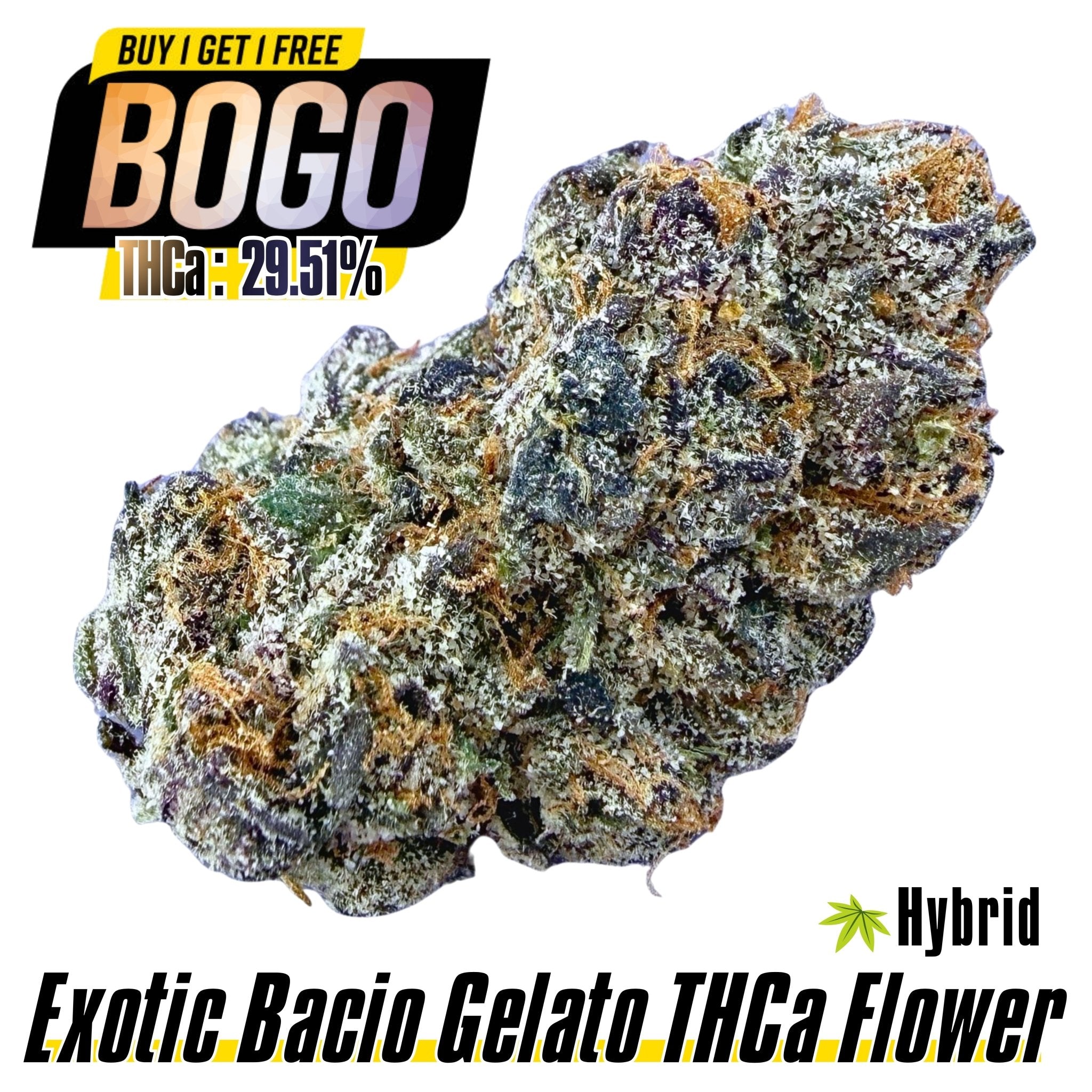 BOGO Bulk: Buy HP get QP🌿Exotic Bacio Gelato - Valley Hemp