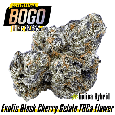 BOGO Bulk: Buy HP get QP🌿Exotic Black Cherry Gelato - Valley Hemp