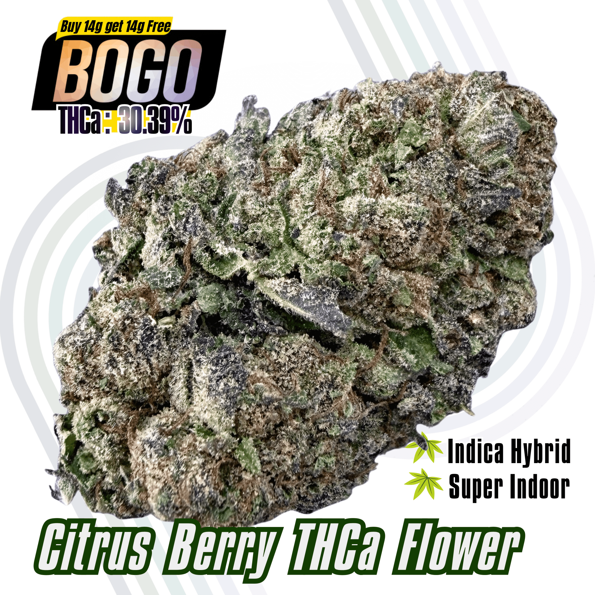 BOGO Buy 14G get 14G🔥Citrus Berry - Valley Hemp