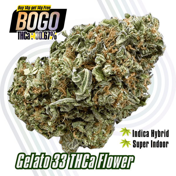 BOGO Buy 14G get 14G🔥Gelato 33 - Valley Hemp
