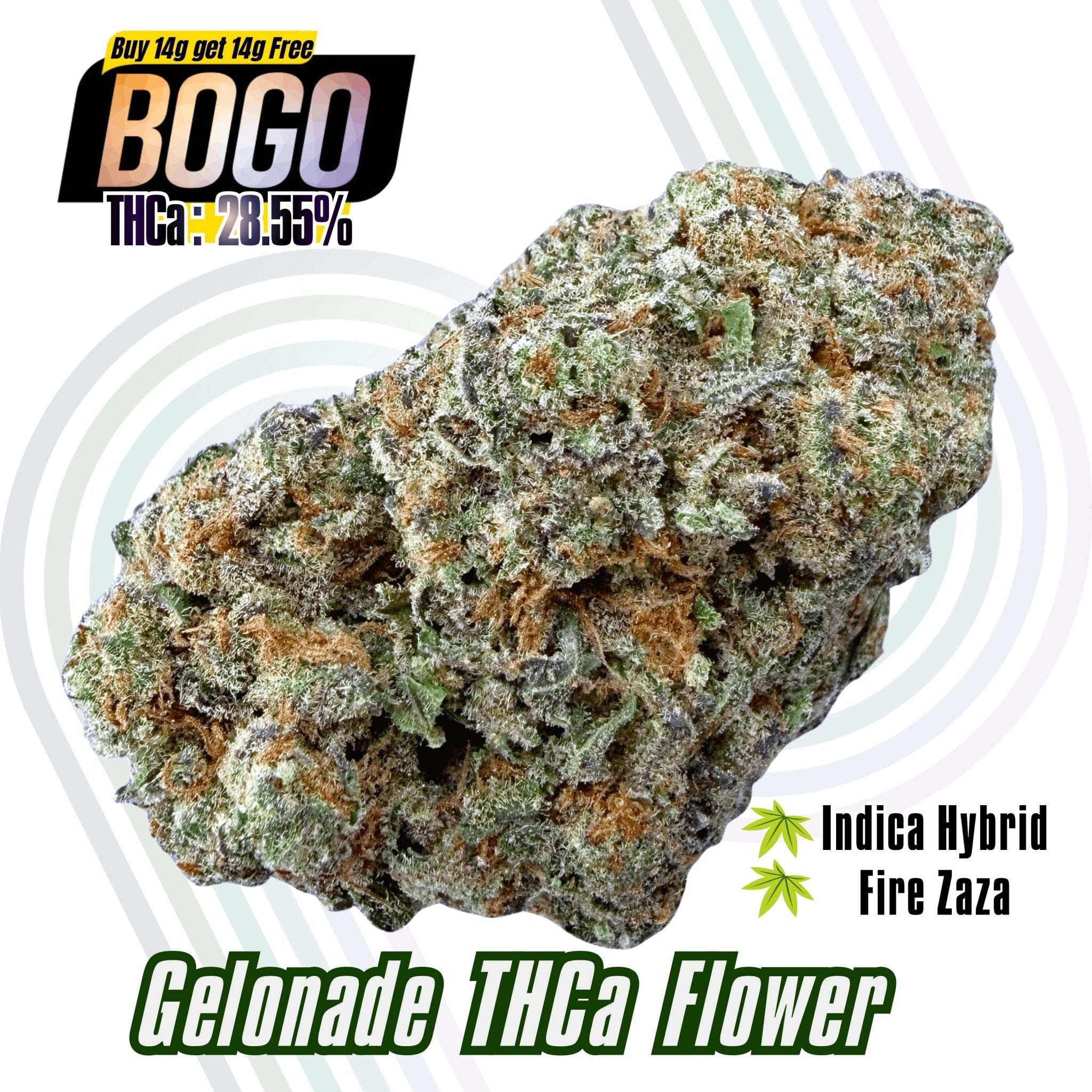BOGO Buy 14G get 14G🔥Gelonade - Valley Hemp