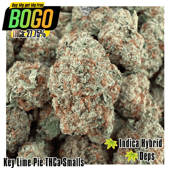 BOGO Buy 14G get 14G🌿Key Lime Pie THCa Smalls - Valley Hemp