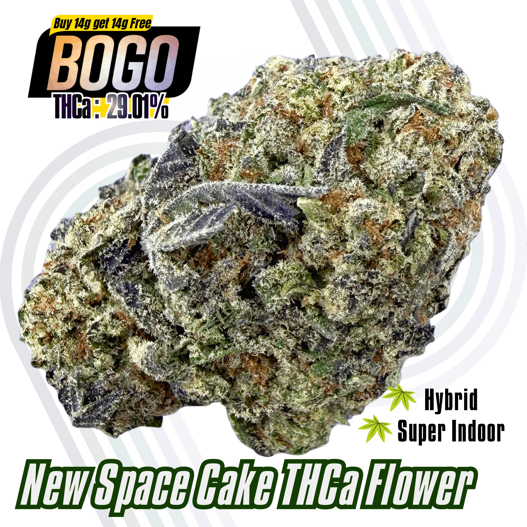 BOGO Buy 14G get 14G🔥New Space Cake - Valley Hemp