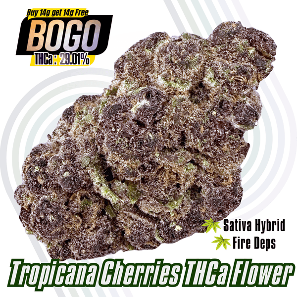 BOGO Buy 14G get 14G🔥Tropicana Cherries - Valley Hemp