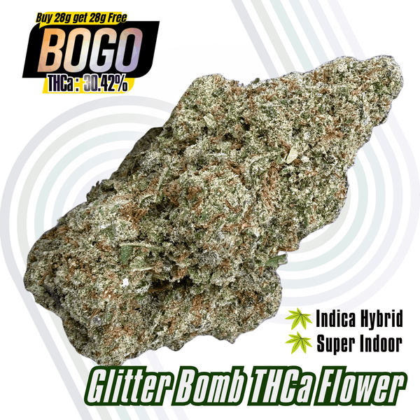 BOGO Buy 28G get 28G 🪄 Glitter Bomb - Valley Hemp