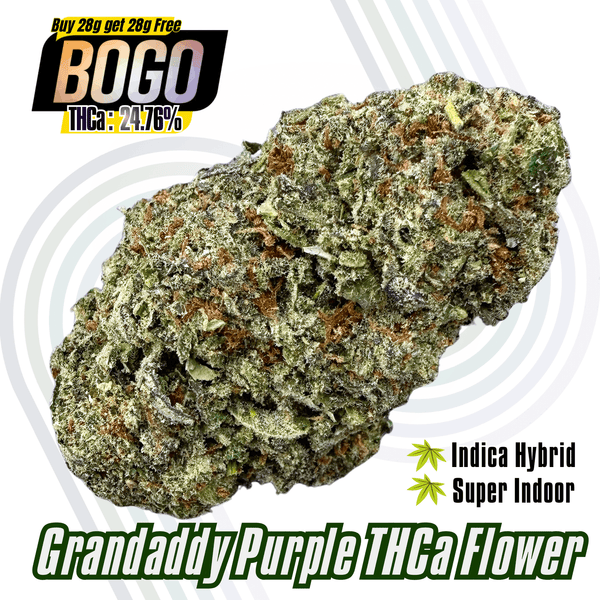 BOGO Buy 28G get 28G 🪄 Grandaddy Purple - Valley Hemp