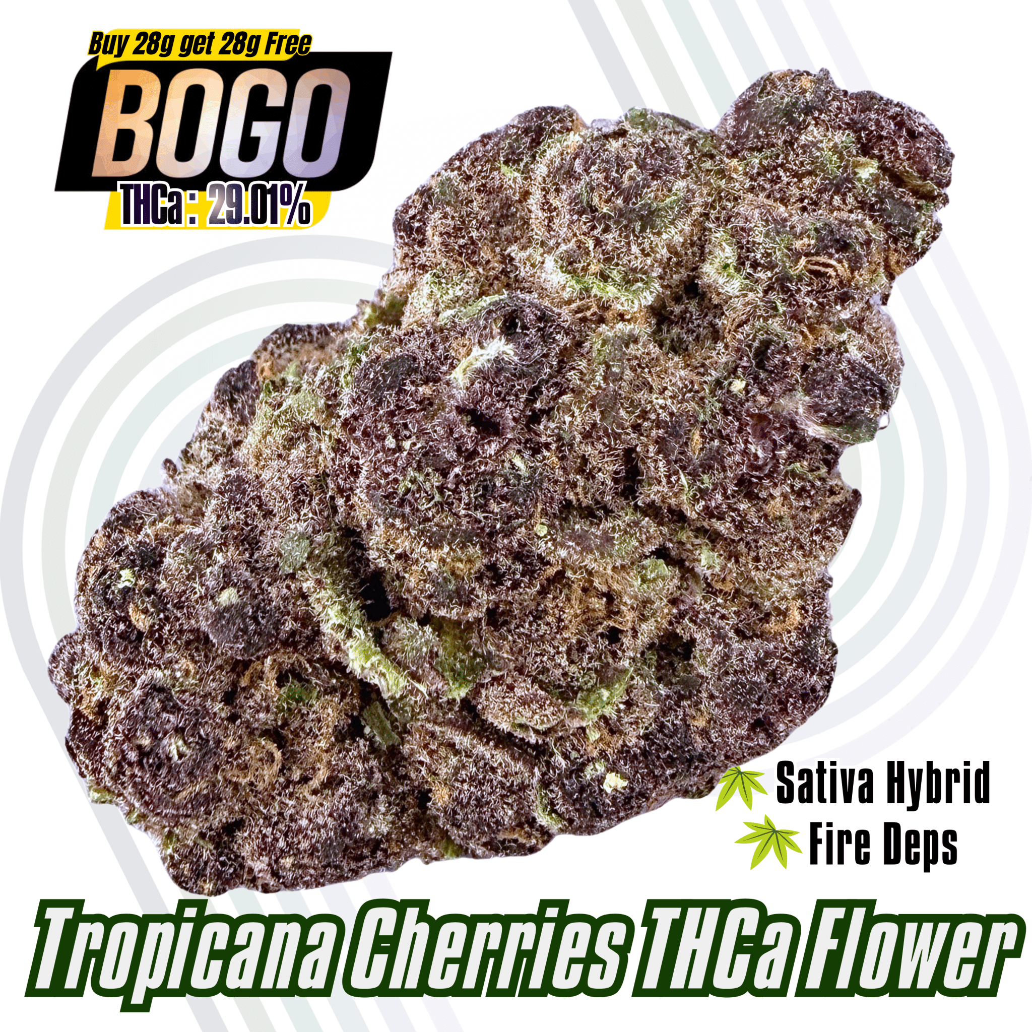 BOGO Buy 28G get 28G 🪄 Tropicana Cherries - Valley Hemp