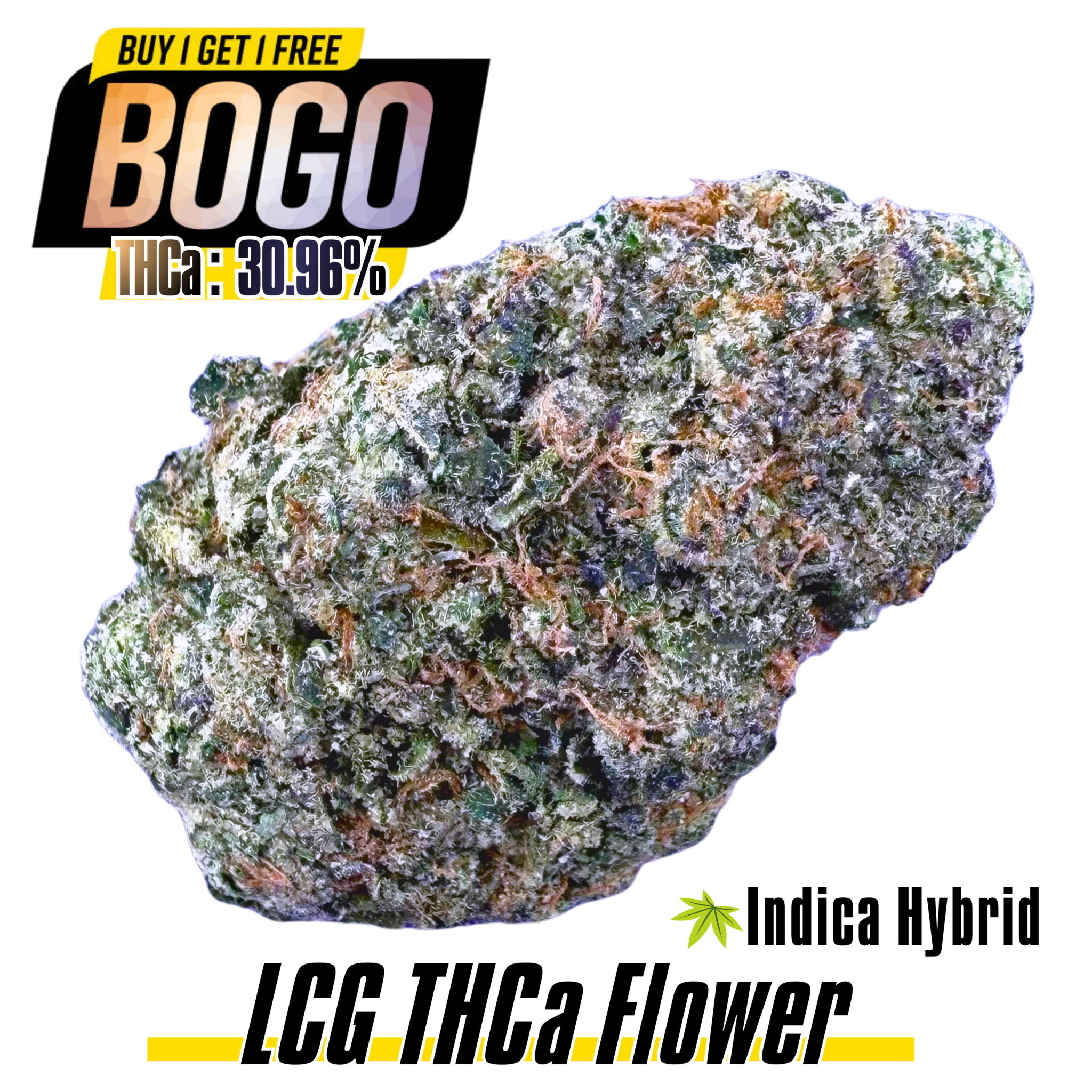 (BOGO HP Bulk) Lemon Cherry Gelato - Indica Hybrid - Valley Hemp