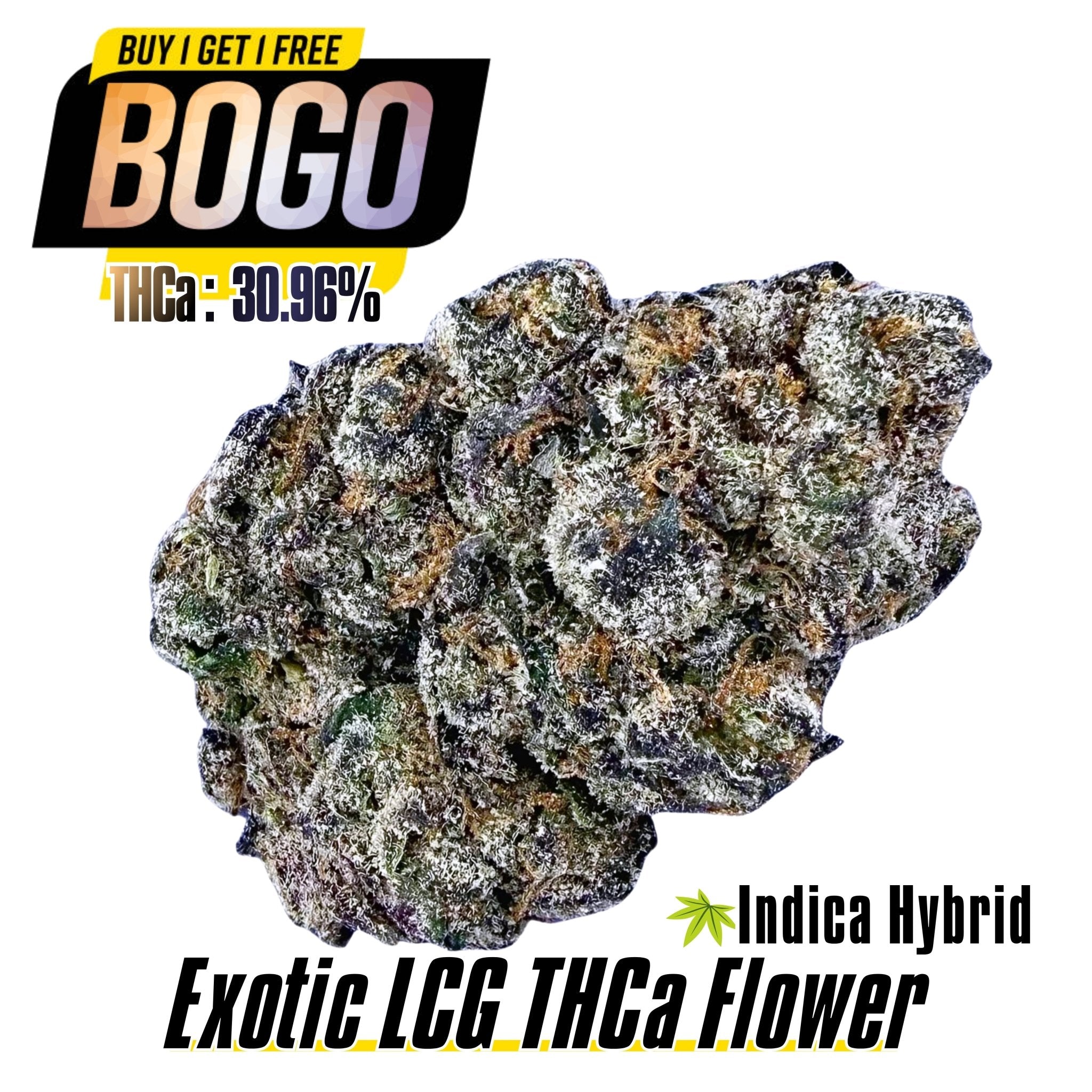 (BOGO HP Wholesale) Exotic Lemon Cherry Gelato - Indica Hybrid - Valley Hemp