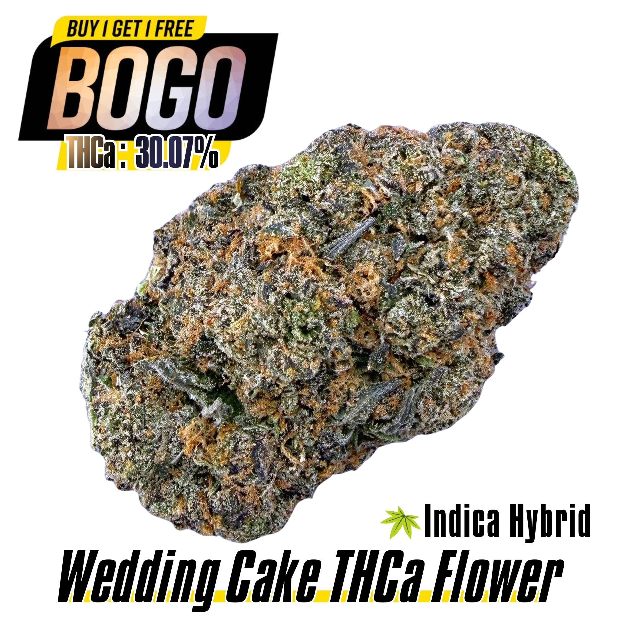 (BOGO HP Wholesale) Wedding Cake - Indica Hybrid - Valley Hemp