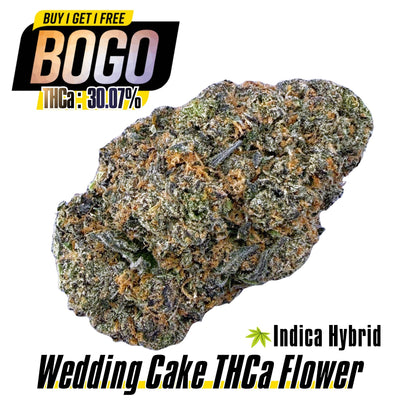 (BOGO HP Wholesale) Wedding Cake - Indica Hybrid - Valley Hemp