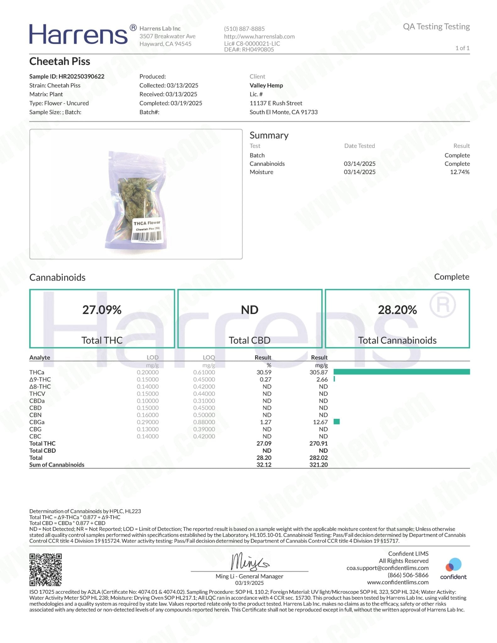 Cheetah Piss THCa Exotic Smalls - Valley Hemp