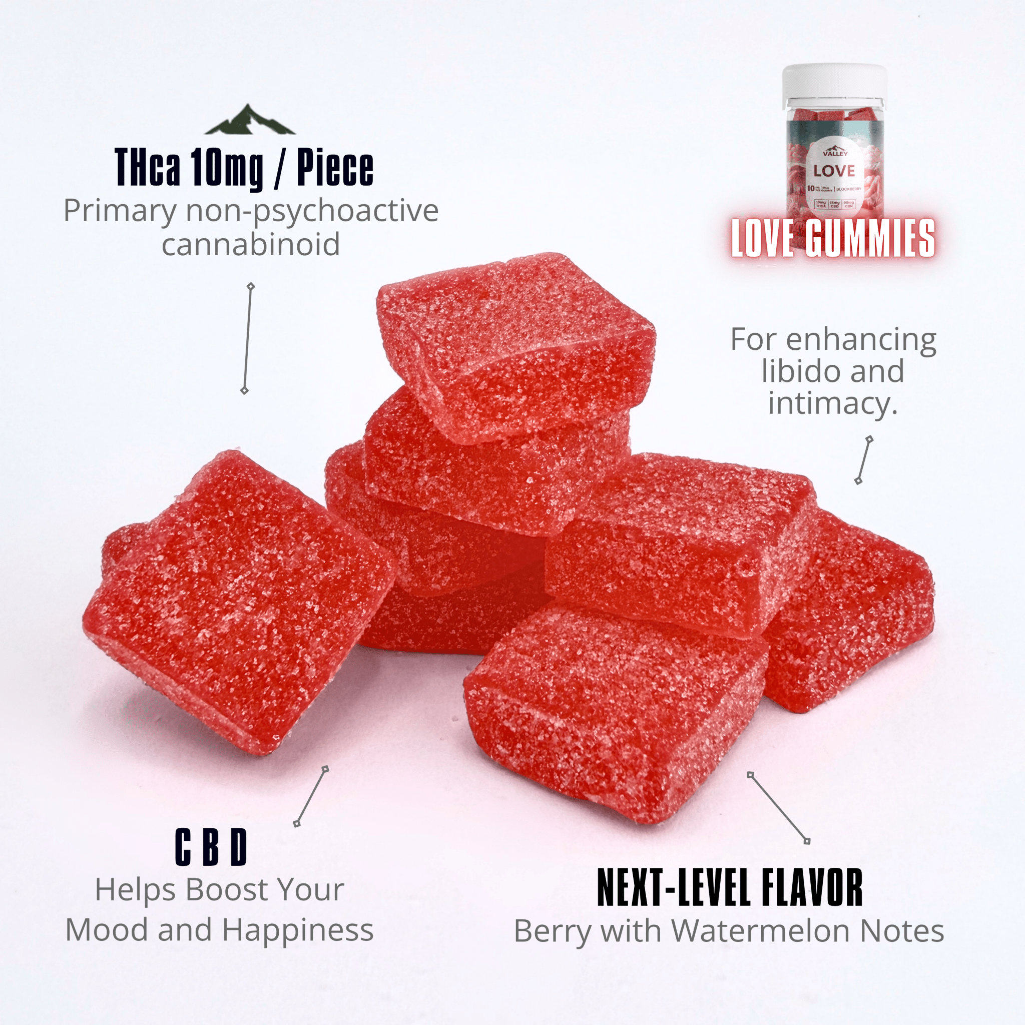Date Night Bundle- Big Flower, Gummies - Valley Hemp