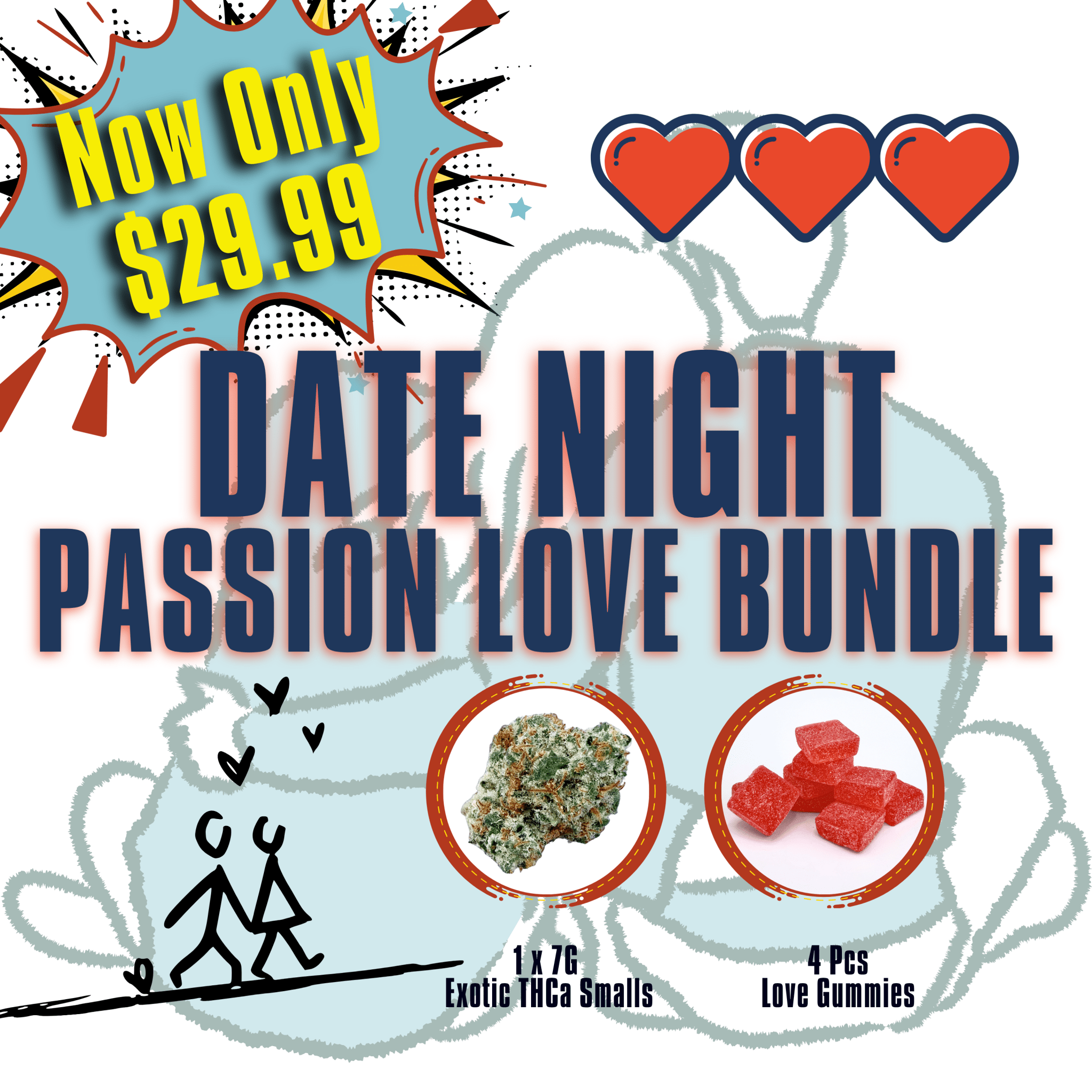 Date Night Bundle: Turn Up the Heat - Valley Hemp