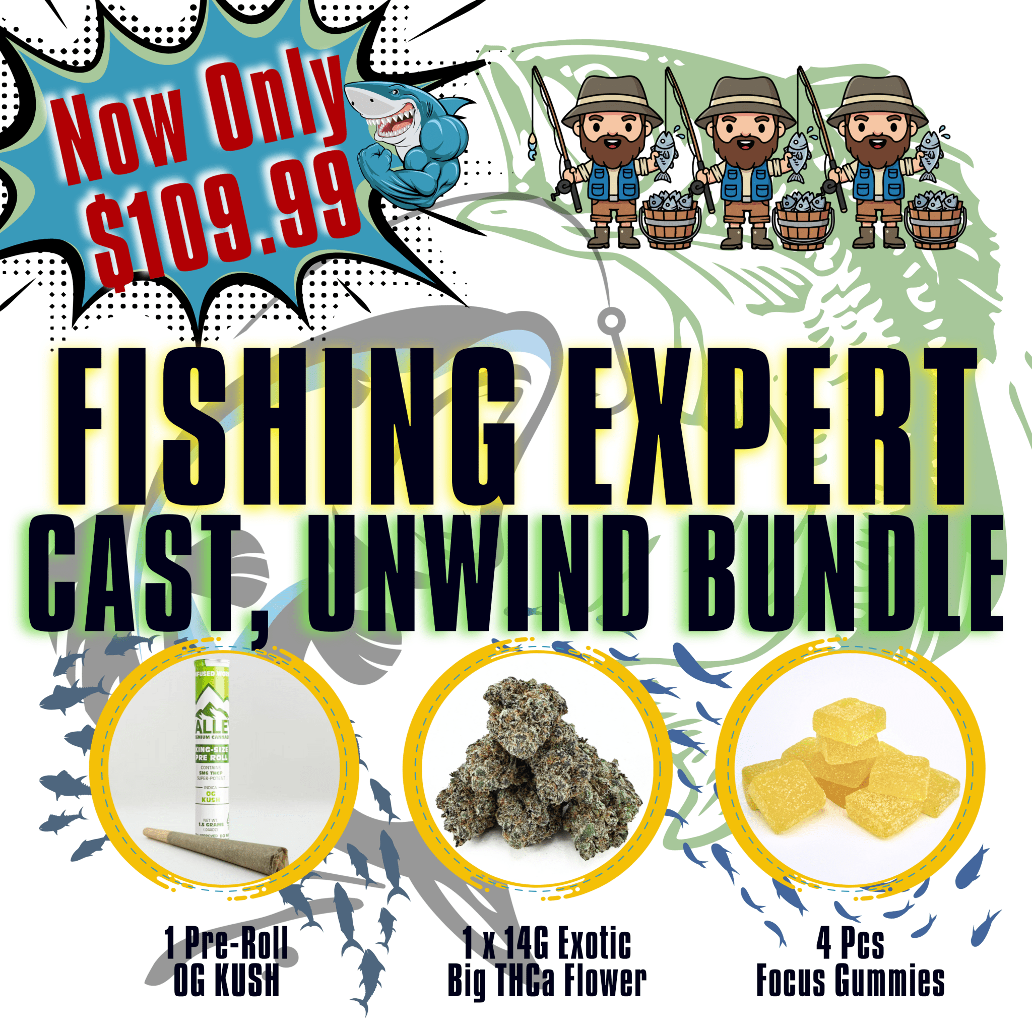 Fishing Expert Bundle - Valley Hemp