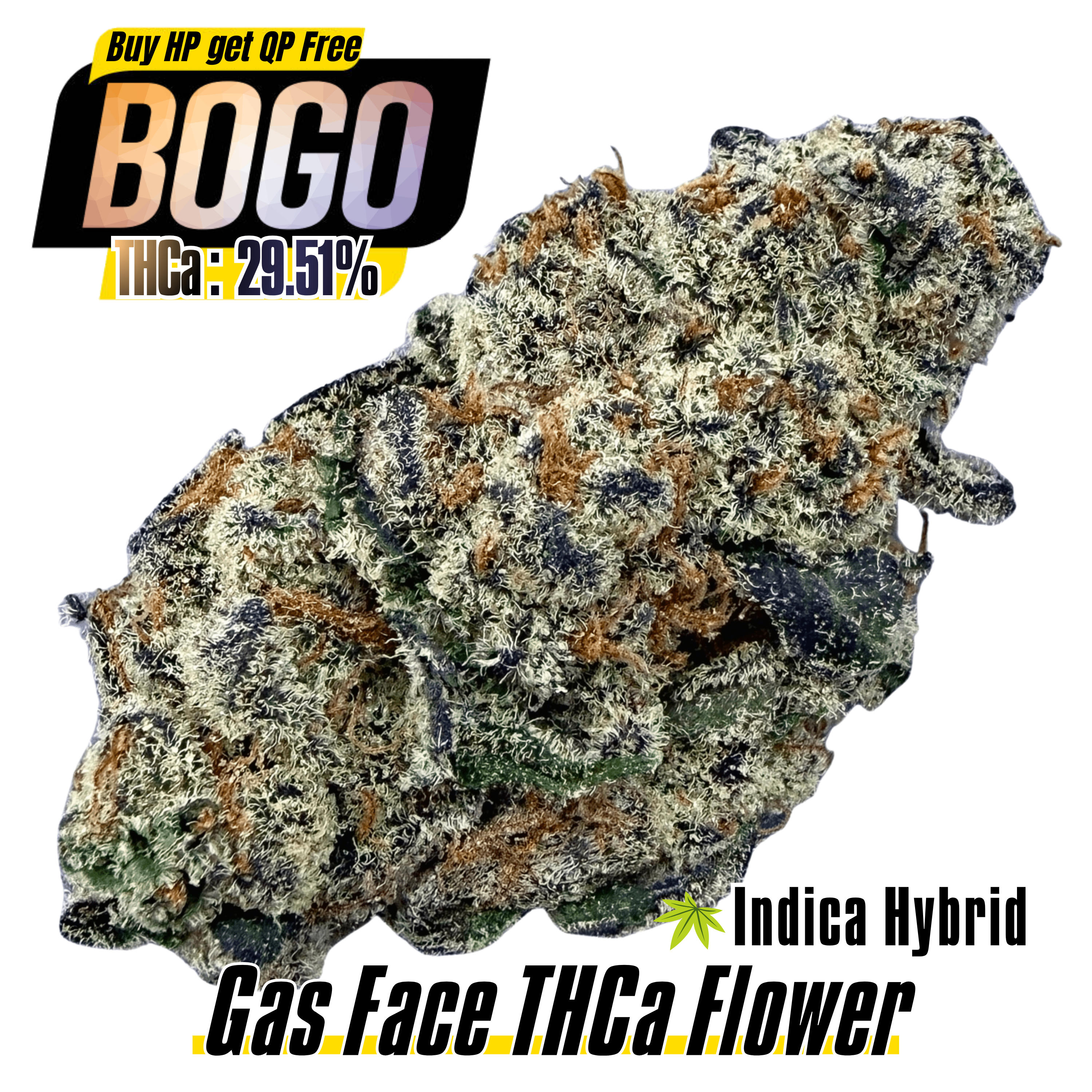 BOGO Bulk: Buy HP get QP 🍃Gas Face