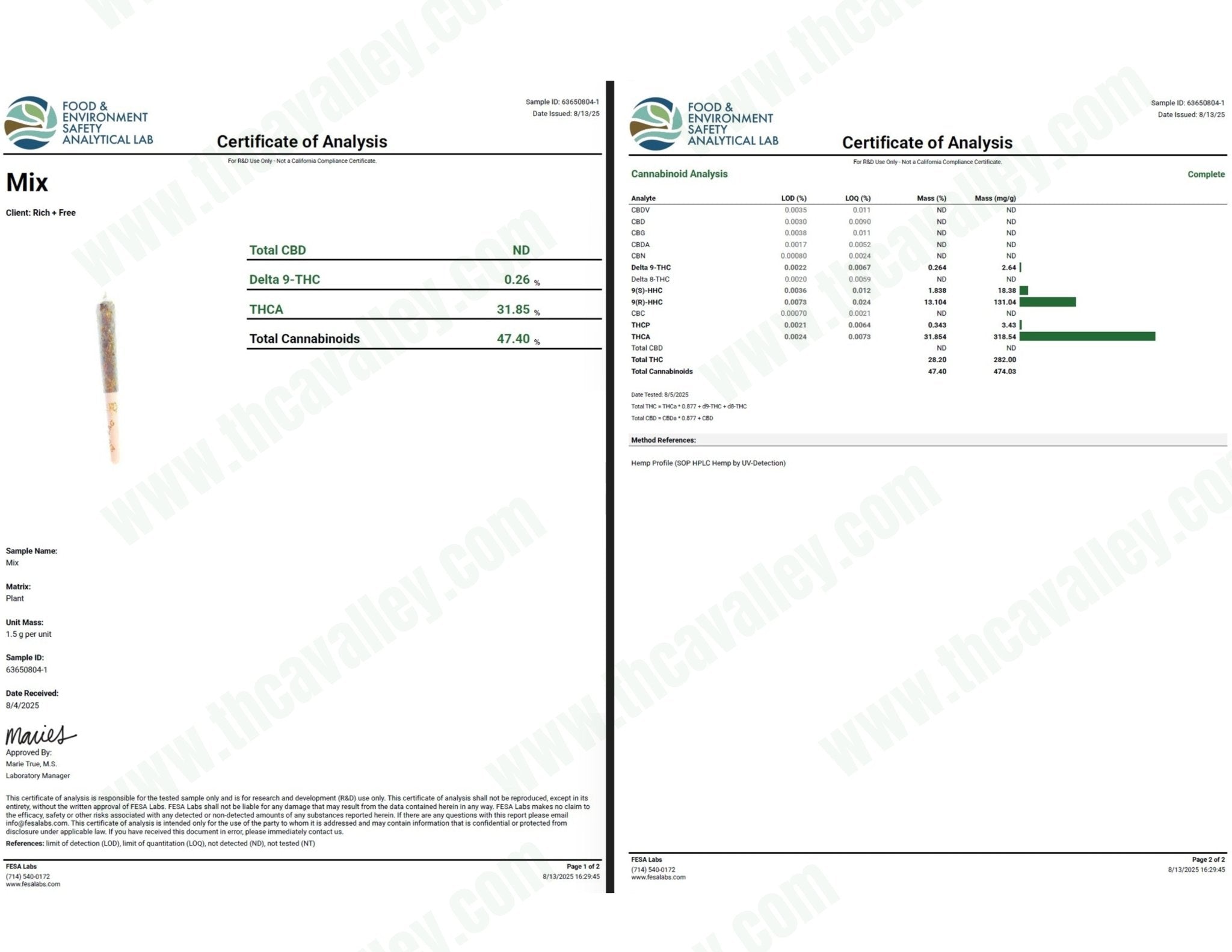 King Szie Pre - roll Ice Cream Sundae - Valley Hemp