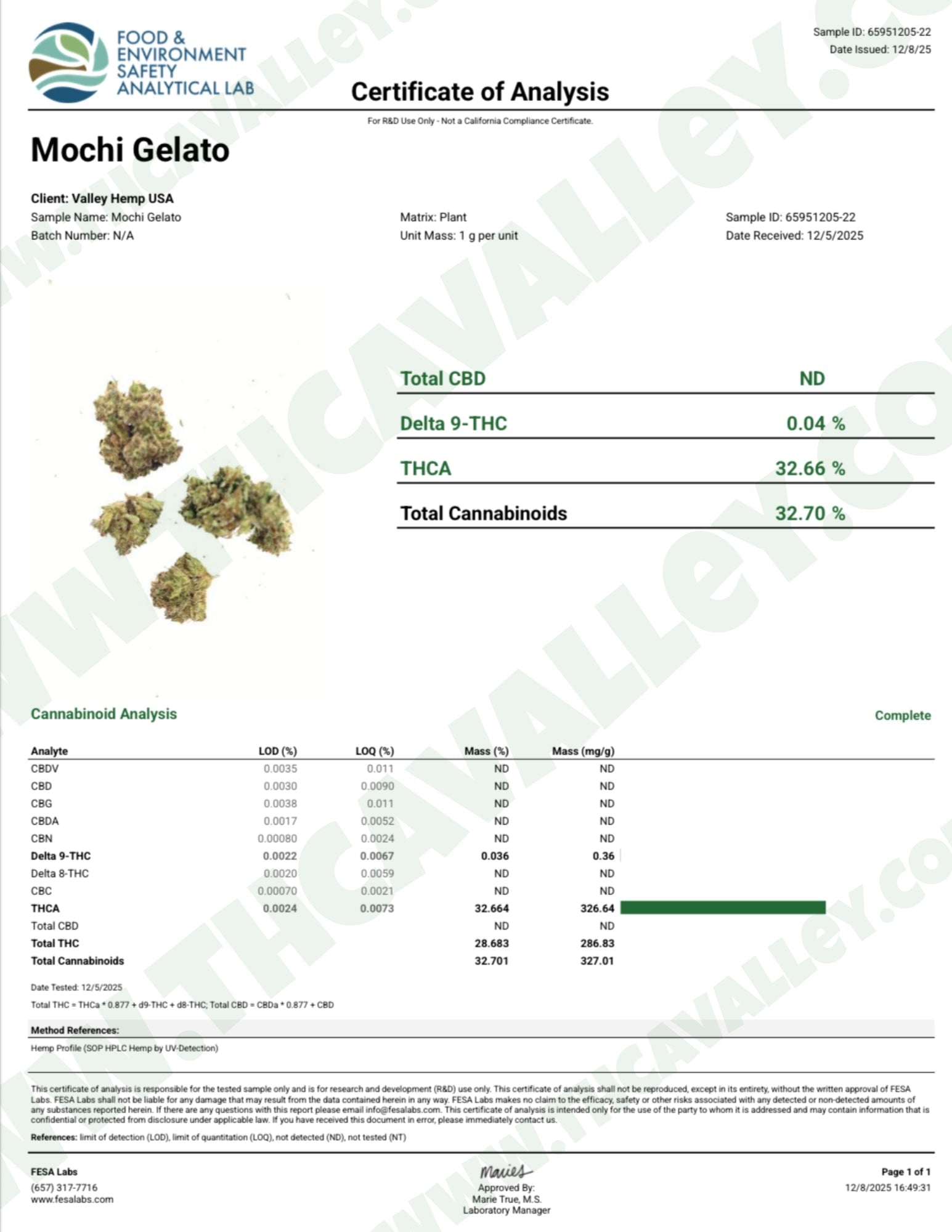 Mochi Gelato - Valley Hemp