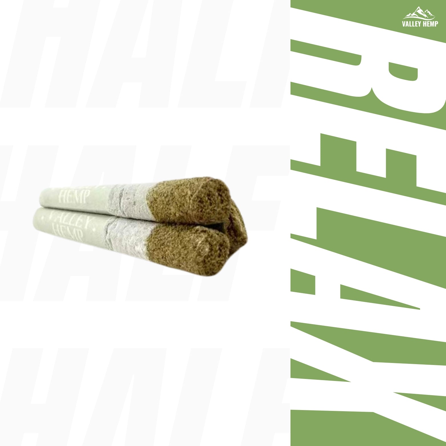 THCA HALF& HALF PREROLL - GRAPE - VALLEY HEMP