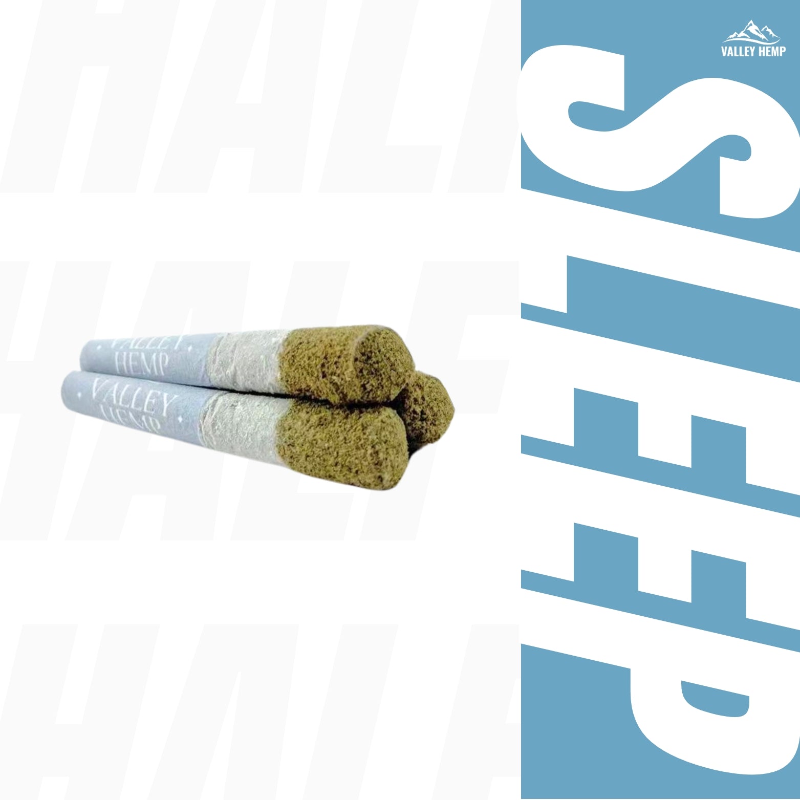 THCA HALF& HALF PREROLL - MARSHMELLO DERAM - VALLEY HEMP