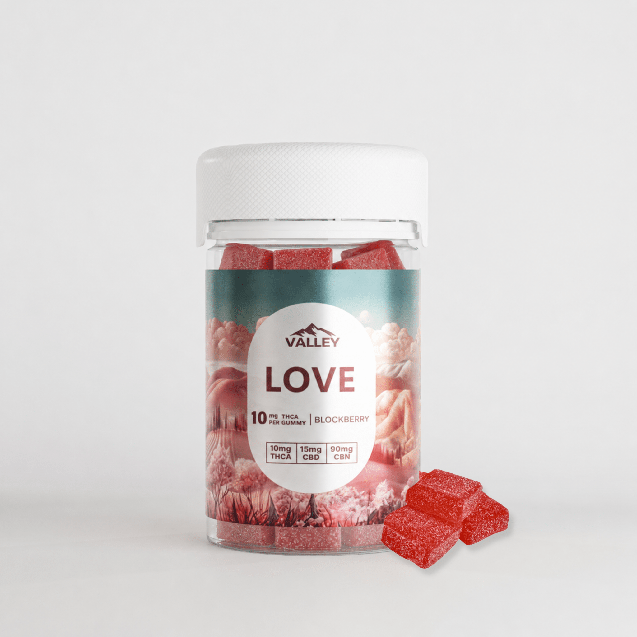 THCa LOVE Gummies 20pcs Upgraded - Valley Hemp