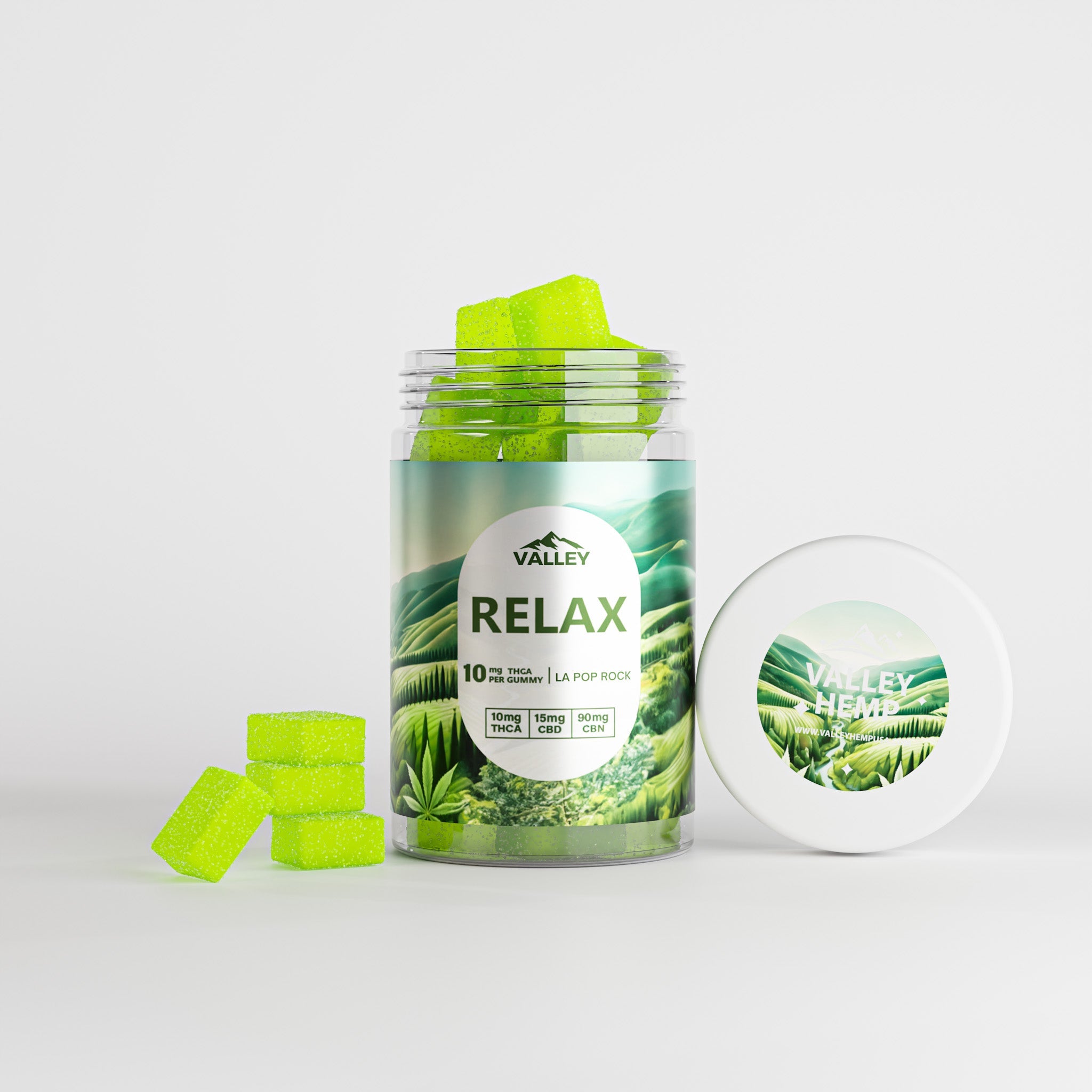 THCa RELAX Gummies 20pcs Upgraded - Valley Hemp