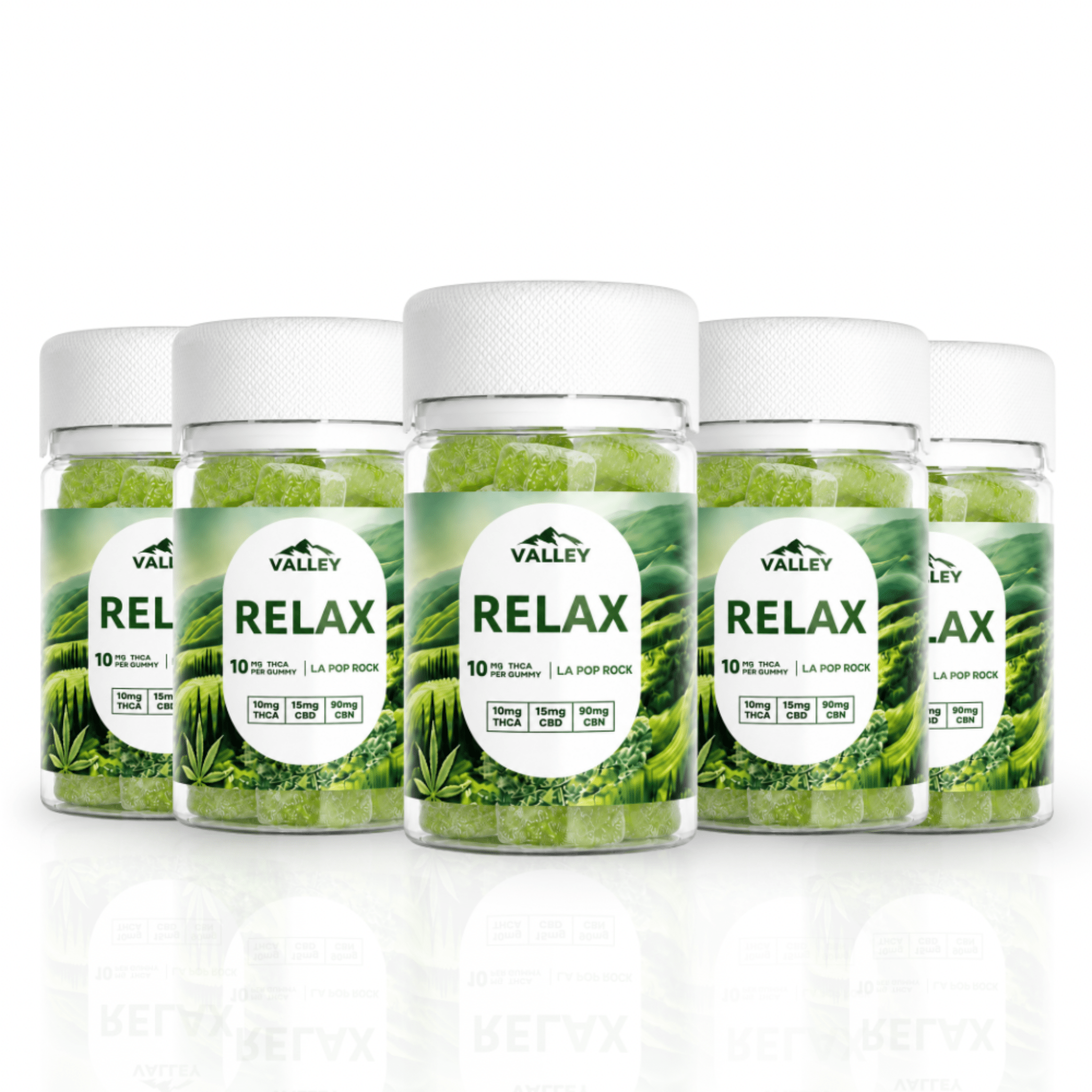 THCa RELAX Gummies 20pcs Upgraded - Valley Hemp