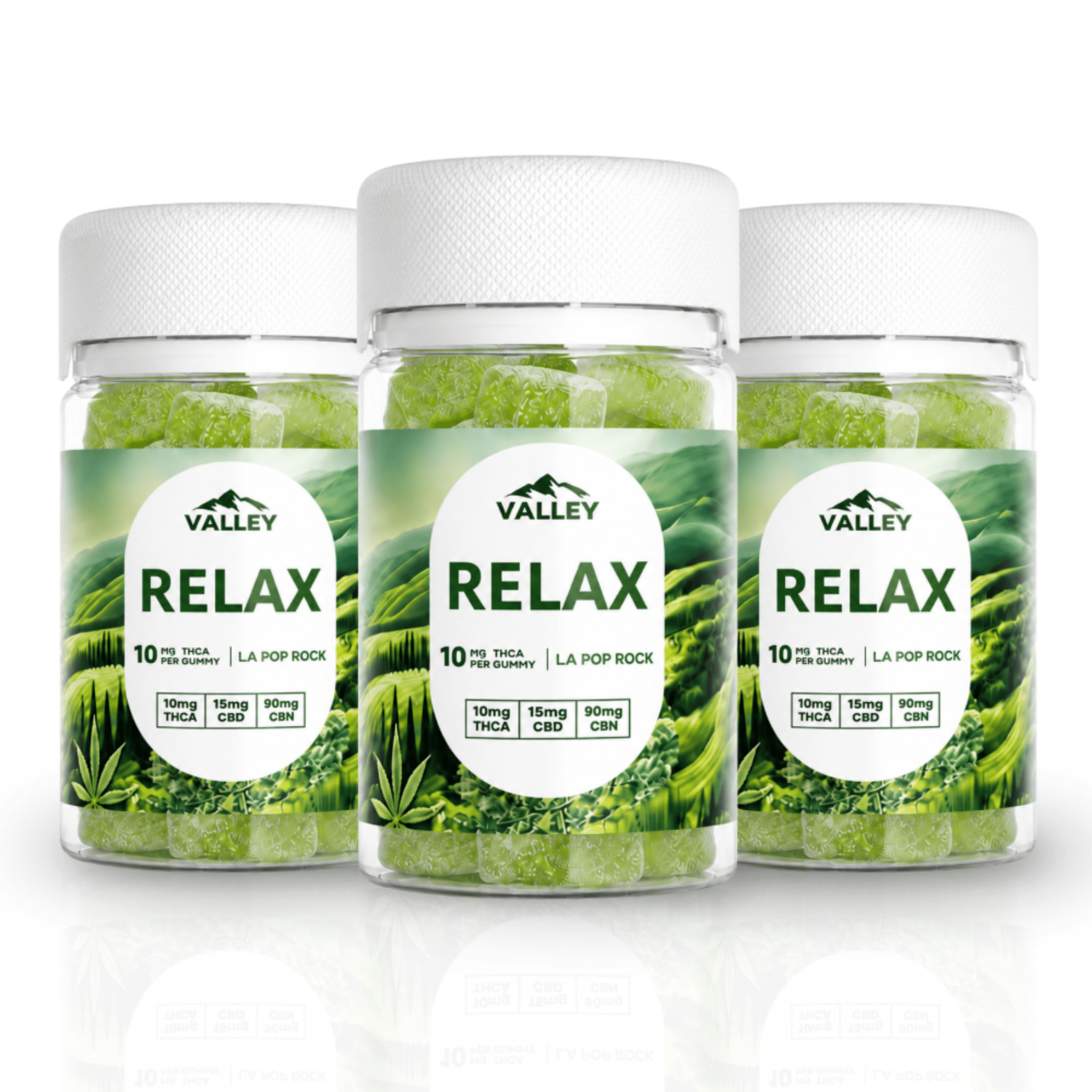 THCa RELAX Gummies 20pcs Upgraded - Valley Hemp